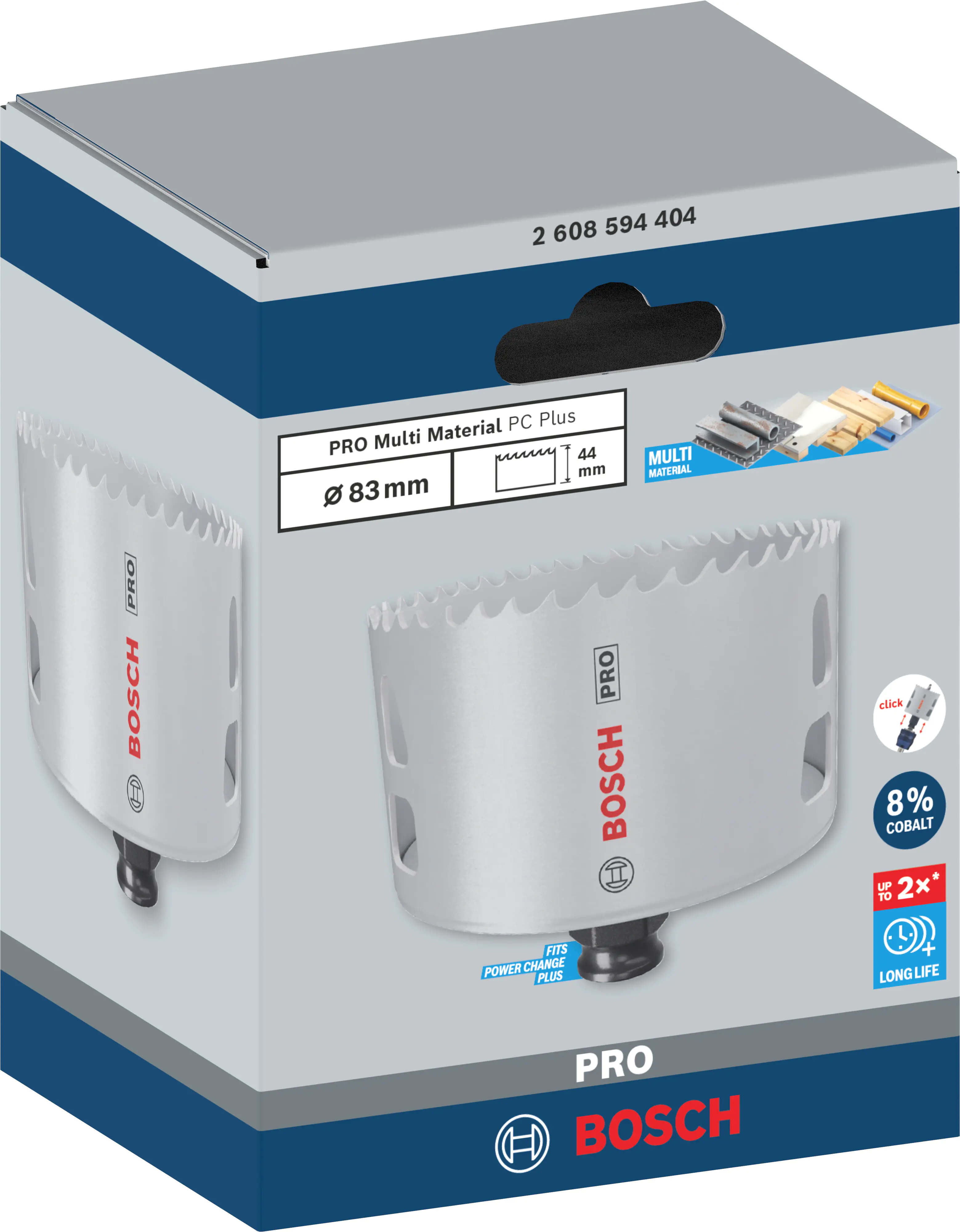 Bosch PRO Multi Material PC Plus Lochsäge 83 mm