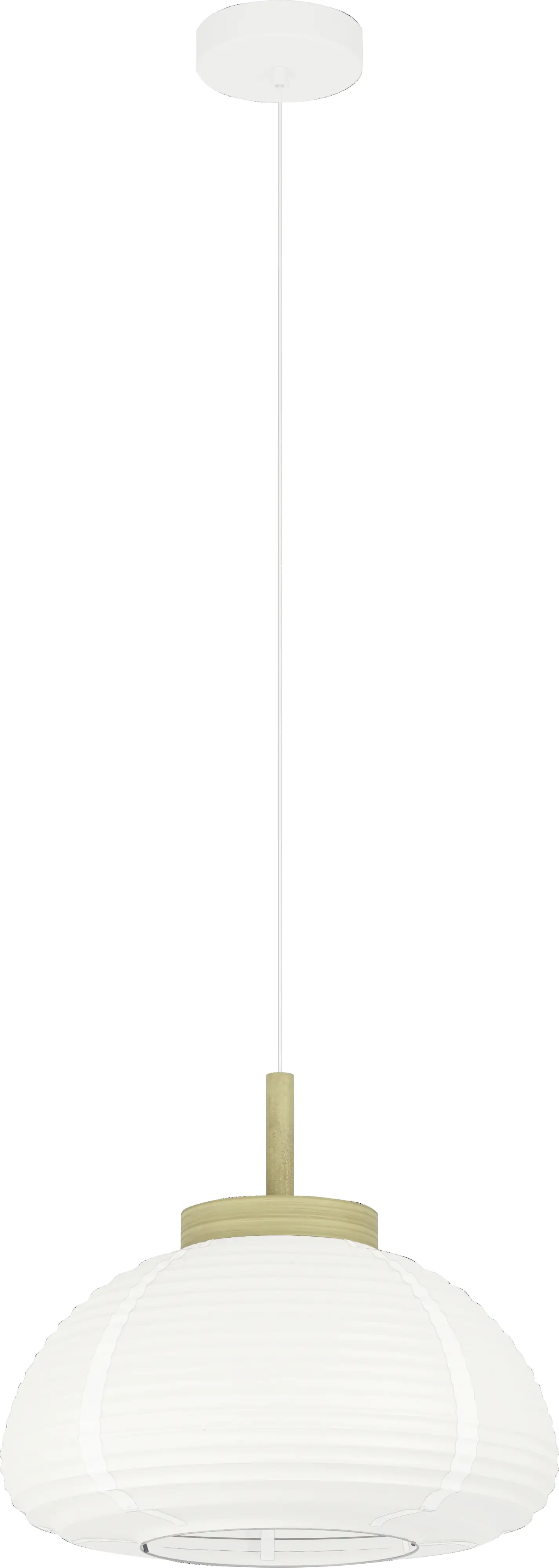 Eglo Pendelleuchte Summerhill weiß natur 40 x 110 cm E27