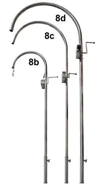 Schneider Grillgalgen Rondo Höhe 150 cm ohne Grillrost und Aufhängung Schneider Grillgalgen Rondo Höhe 150 cm ohne Grillrost und Aufhängung