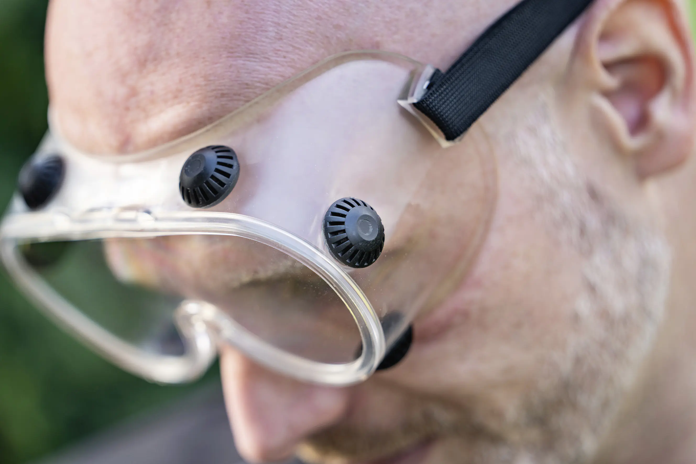 Wolfcraft Vollsicht-Schutzbrille mit Ventil 