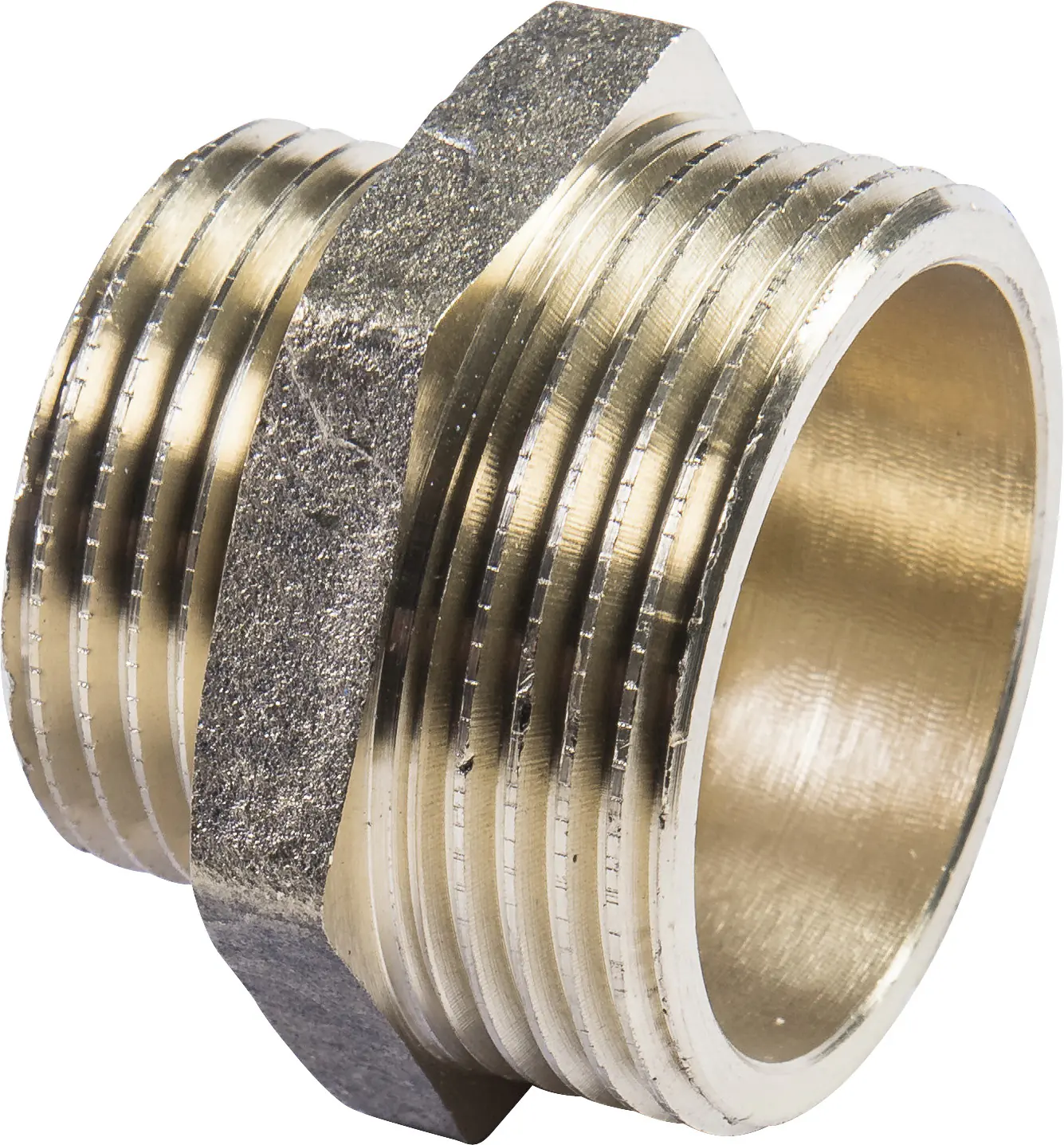 Cornat Messing Gewindenippel AG 1 1/4" + AG 1"