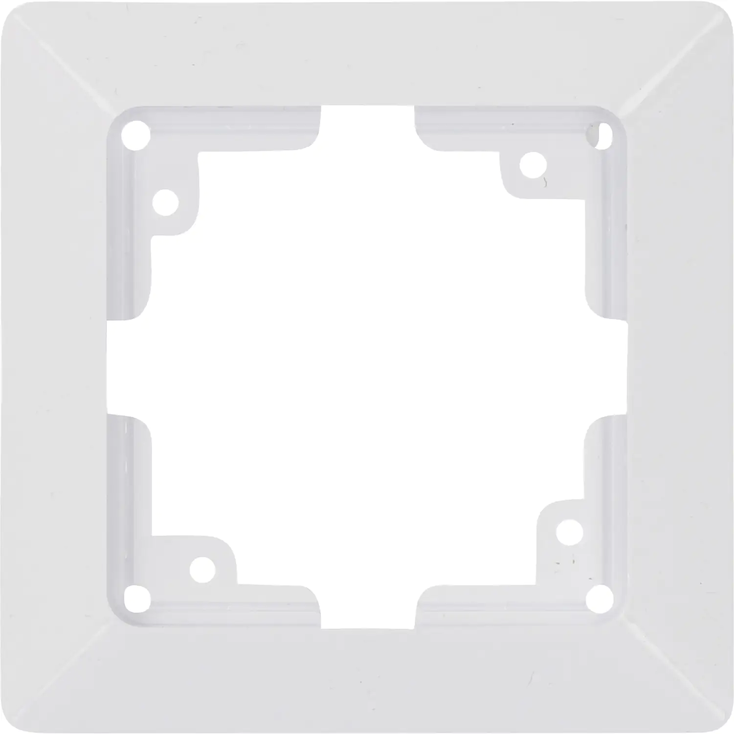 Unitec Abdeckrahmen 1-fach LeMans ultraweiß