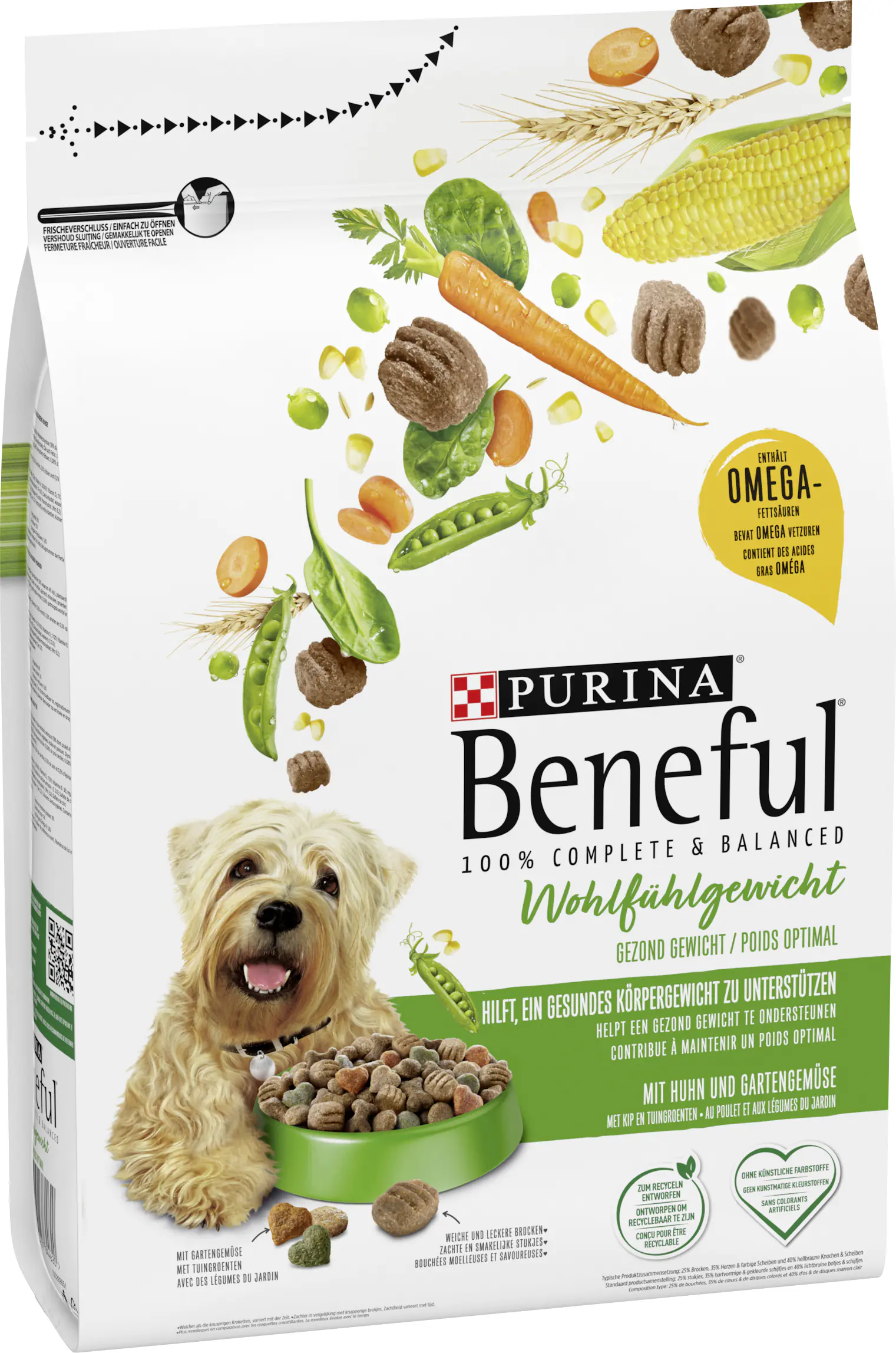 Beneful Hundefutter Wohlfühlgewicht mit Huhn und Gartengemüse 2,8 kg Beneful Hundefutter Wohlfühlgewicht mit Huhn und Gartengemüse 2,8 kg