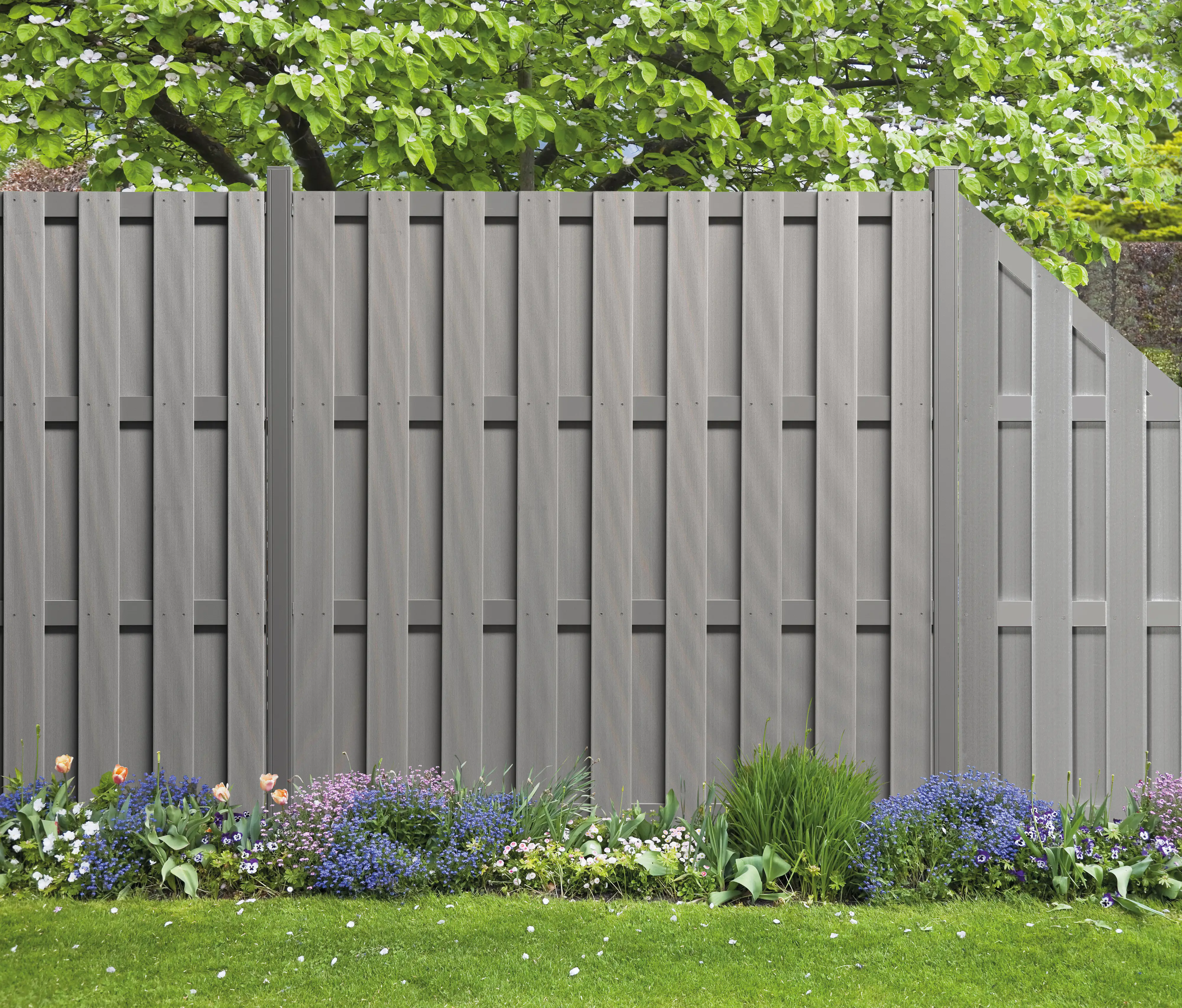 elephant T-Beschlagset Color Line Schrägelement grau 7 Stück