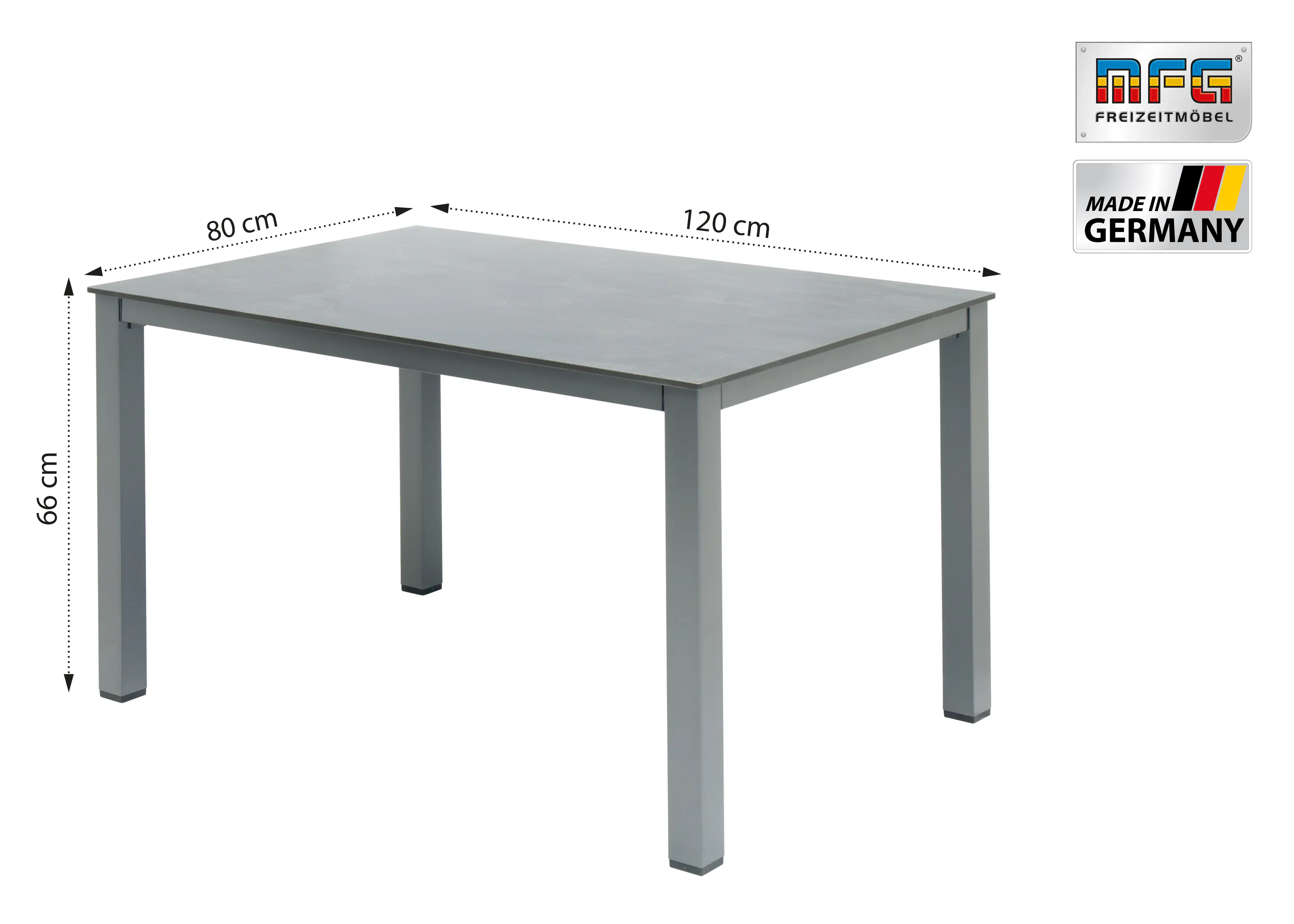 MFG Dining Lounge Möbelset inkl. All-Wetter Kissen wetterfest