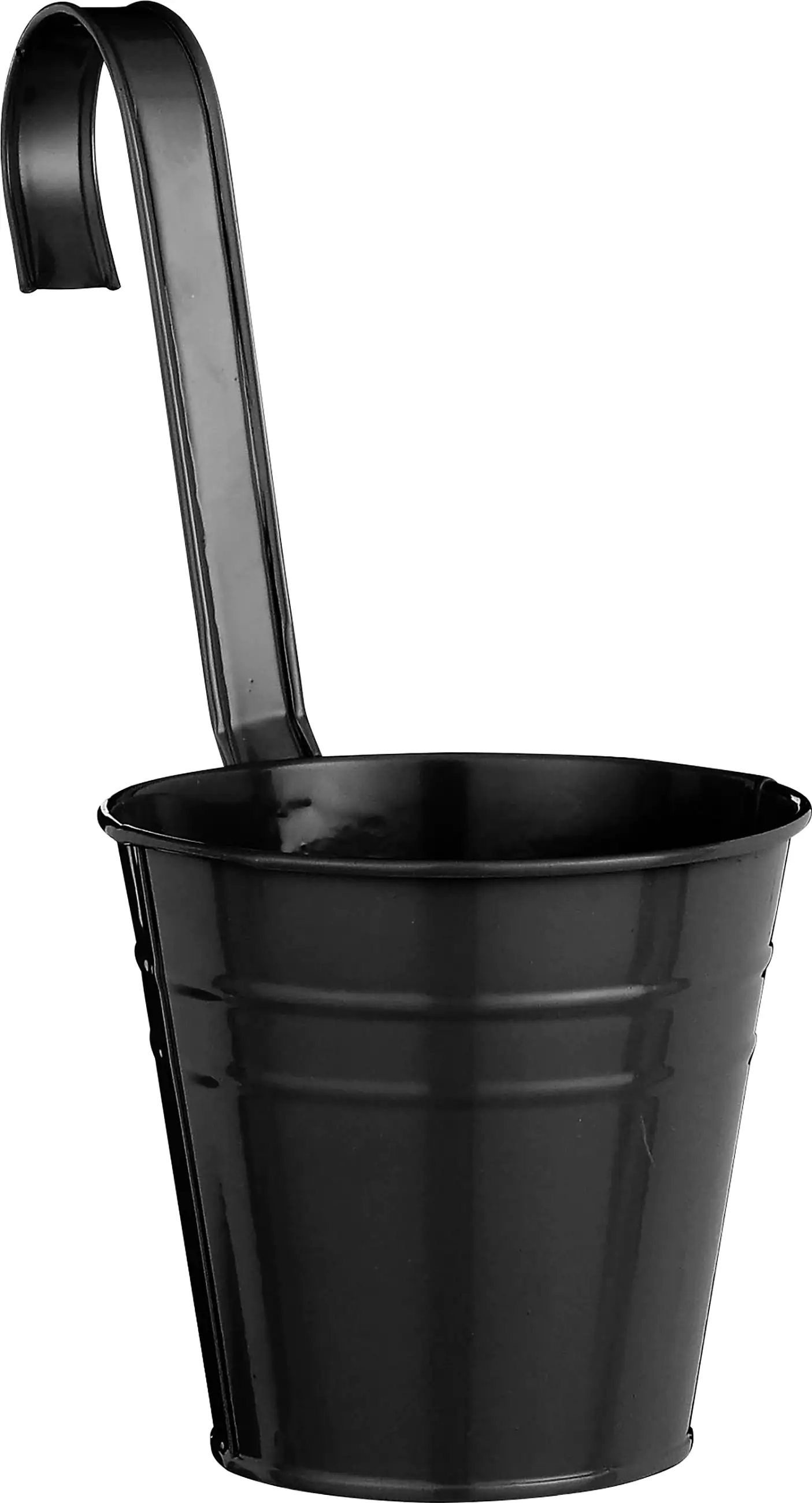 Mica Decorations Topf Joey Eisen Ø 13 x 12 cm hängend schwarz