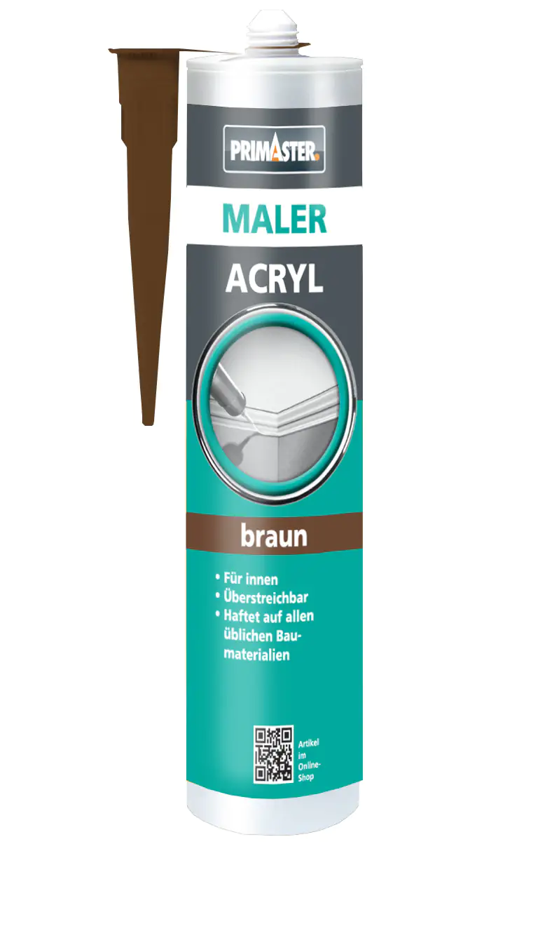 Primaster Maler Acryl braun 310 ml Produktbild: Primaster Maler Acryl braun 310 ml