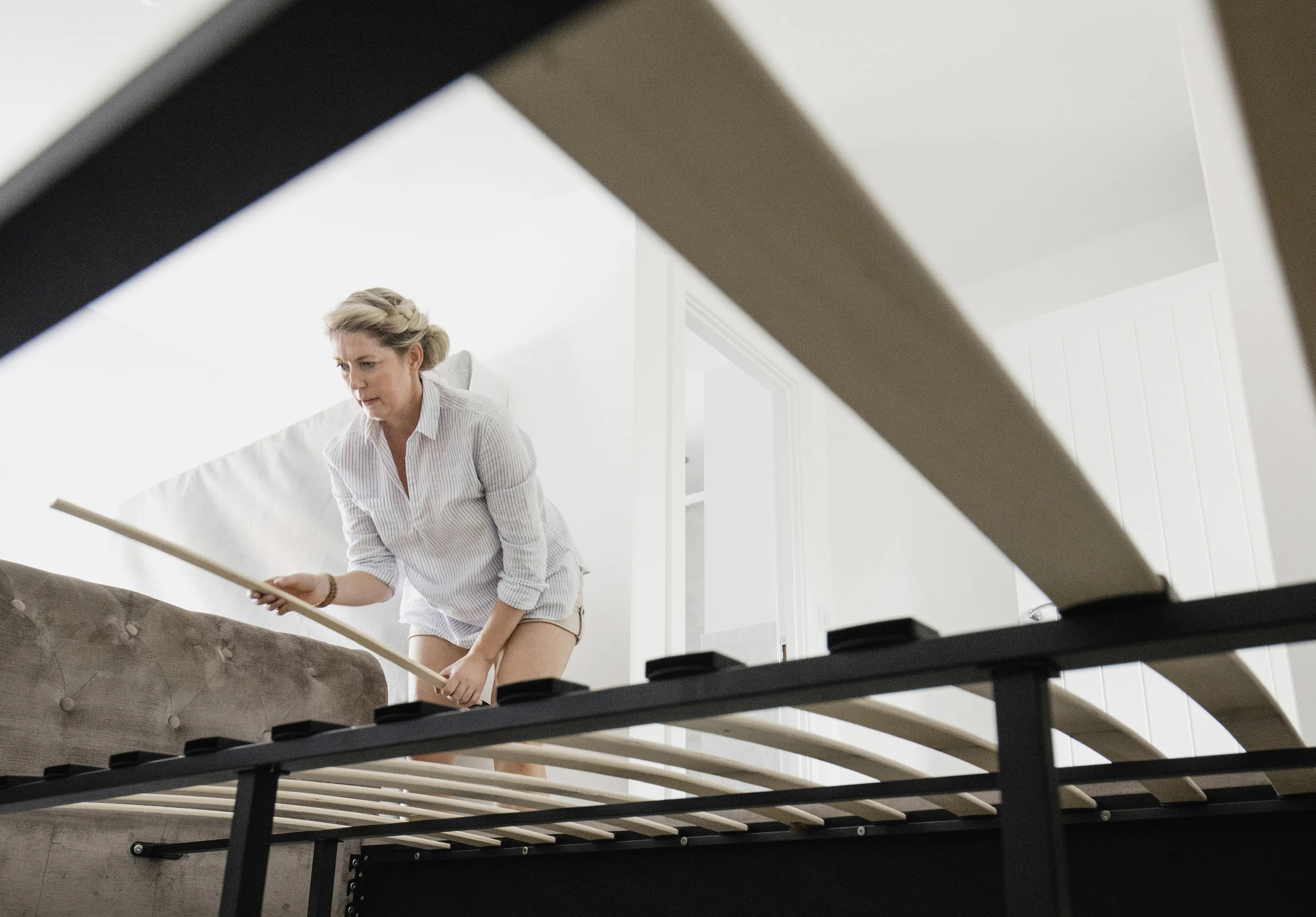 Neuhofer Federholzleiste für Lattenrost buche 90 x 5,3 x 0,8 cm