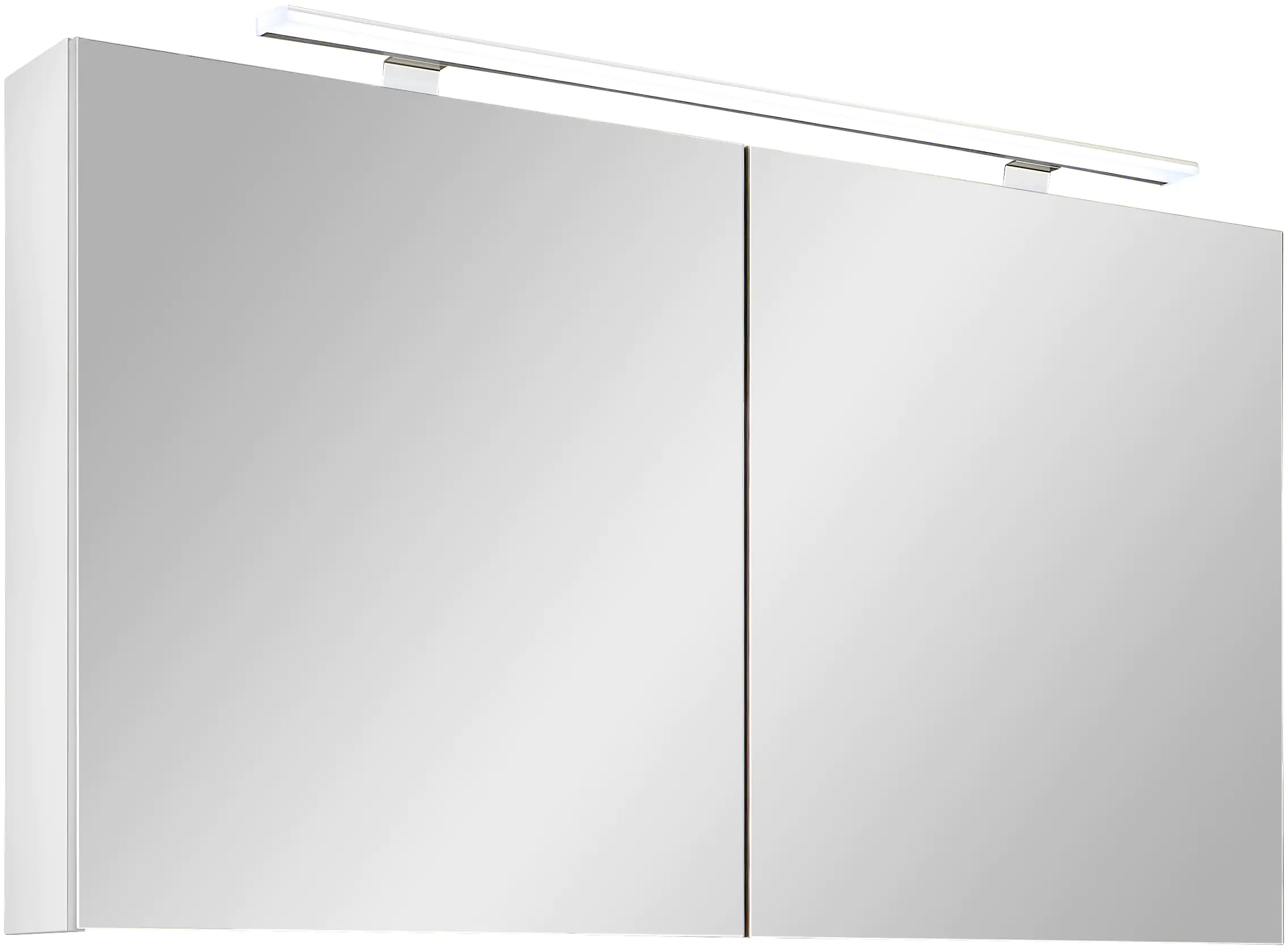 Primaster Spiegelschrank Düsseldorf mit Beleuchtung weiß 120 x 70 cm