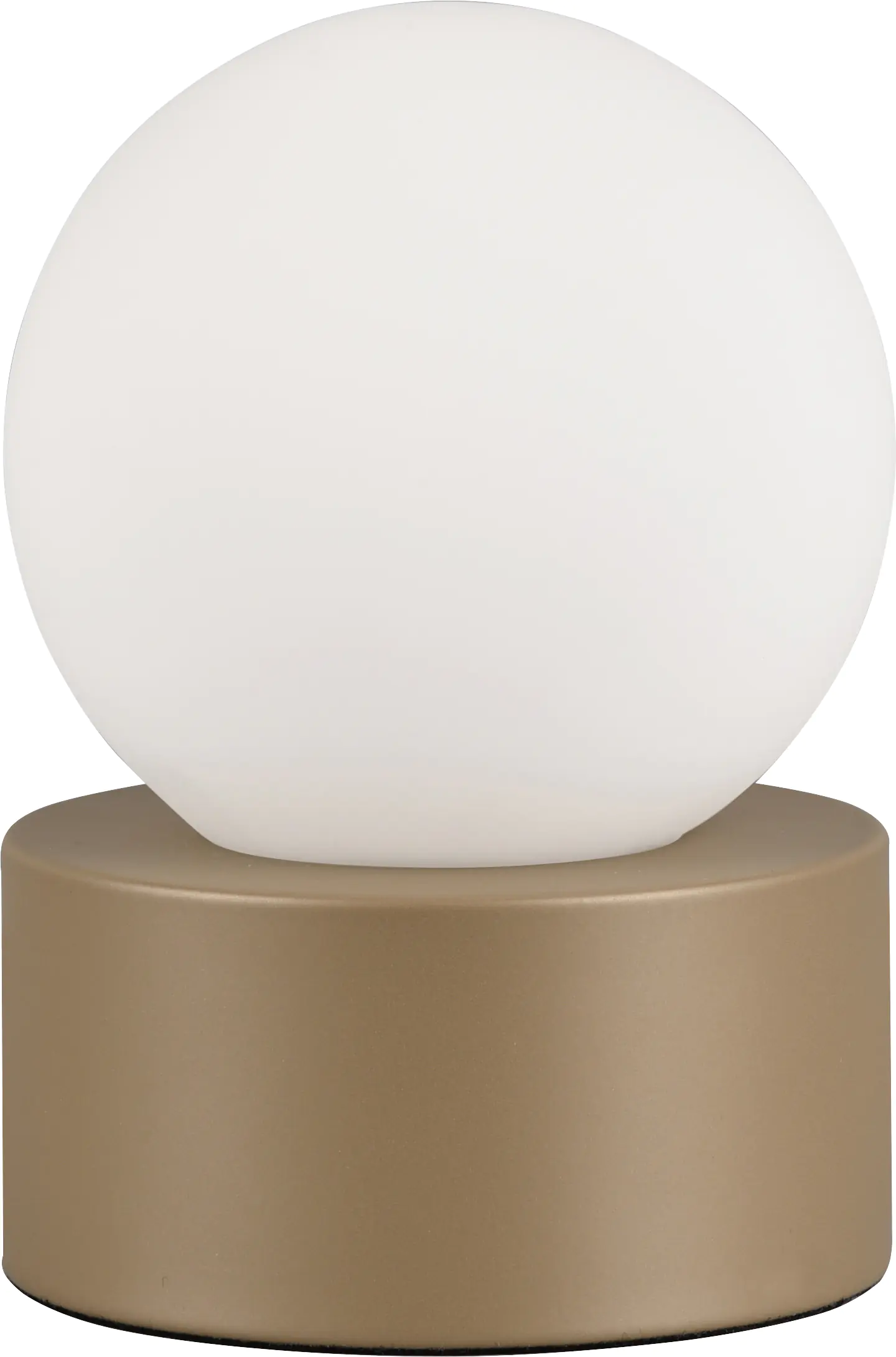 Trio Leuchten Tischleuchte Countess E14, weiß, Metall/Glas