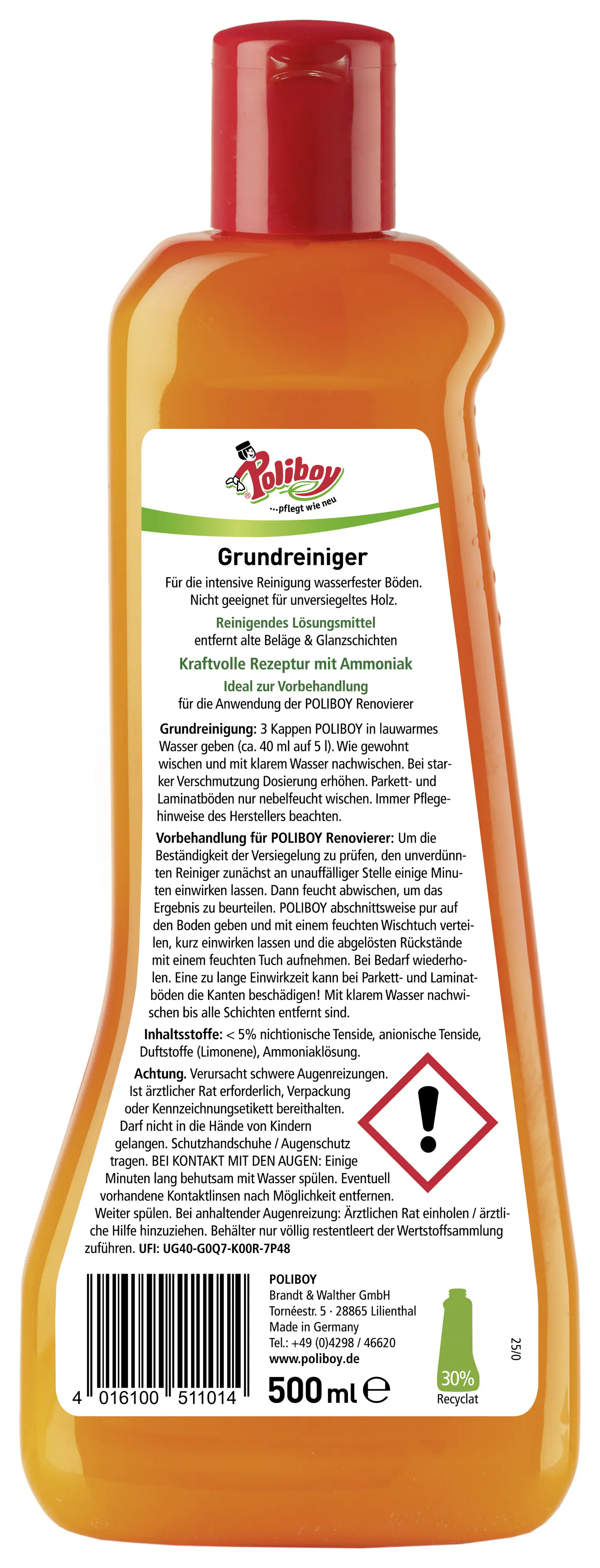 Poliboy Grundreiniger 500 ml