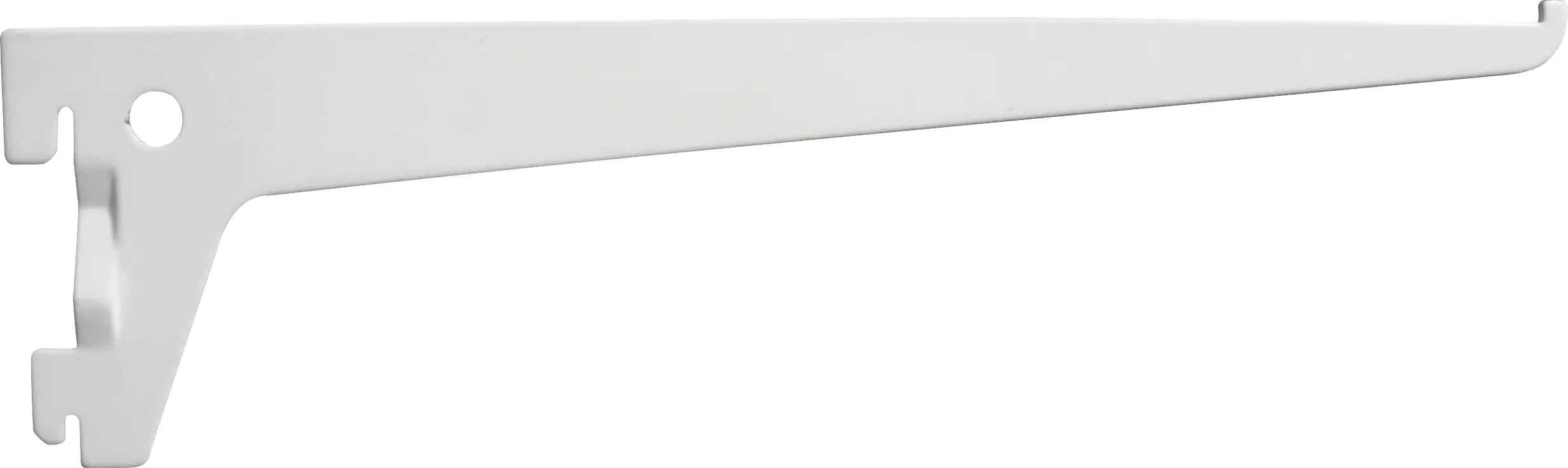 TrendLine Einlochträger 1-reihig weiß 15 x 7 cm