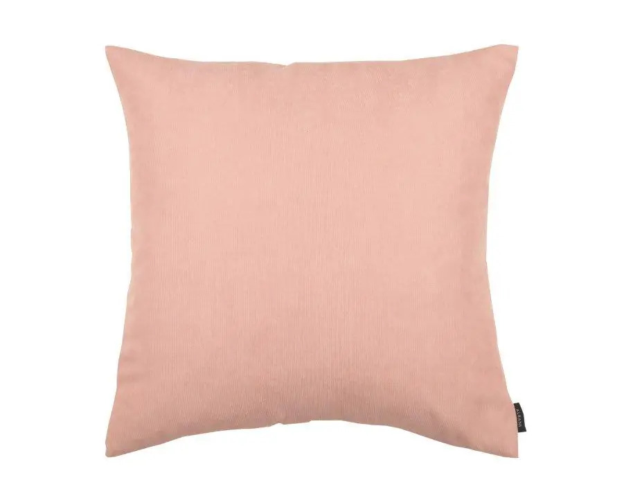 Sehlbach Kissen Uni Velours rose 50 x 50 cm