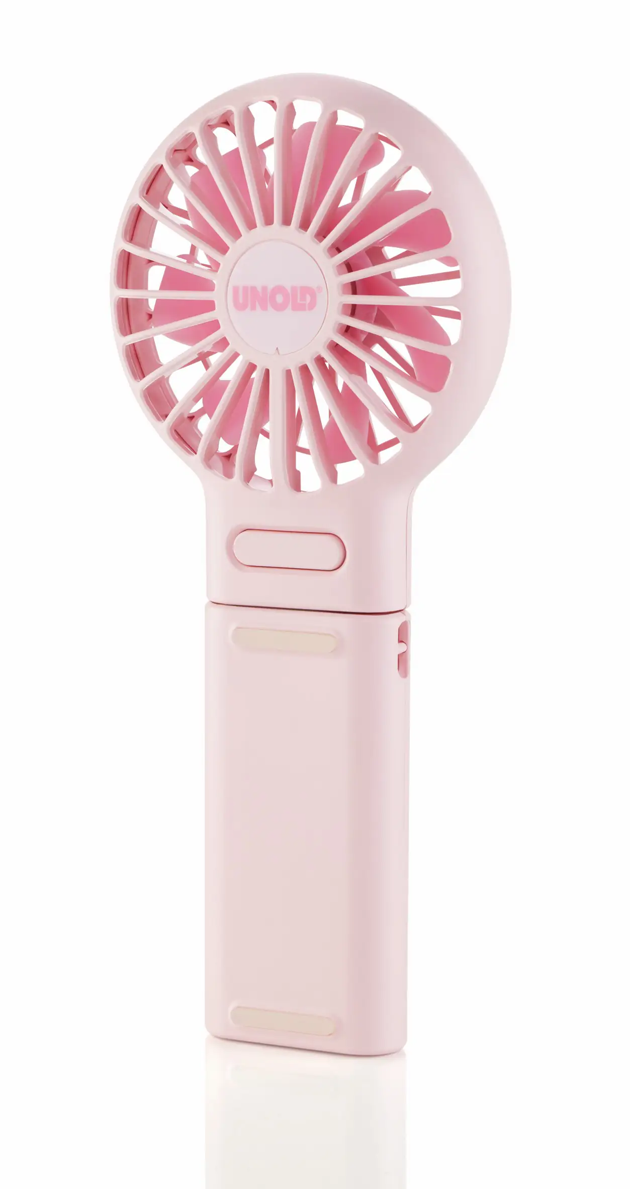 Unold Akku-Handventilator Breezy Fold pink