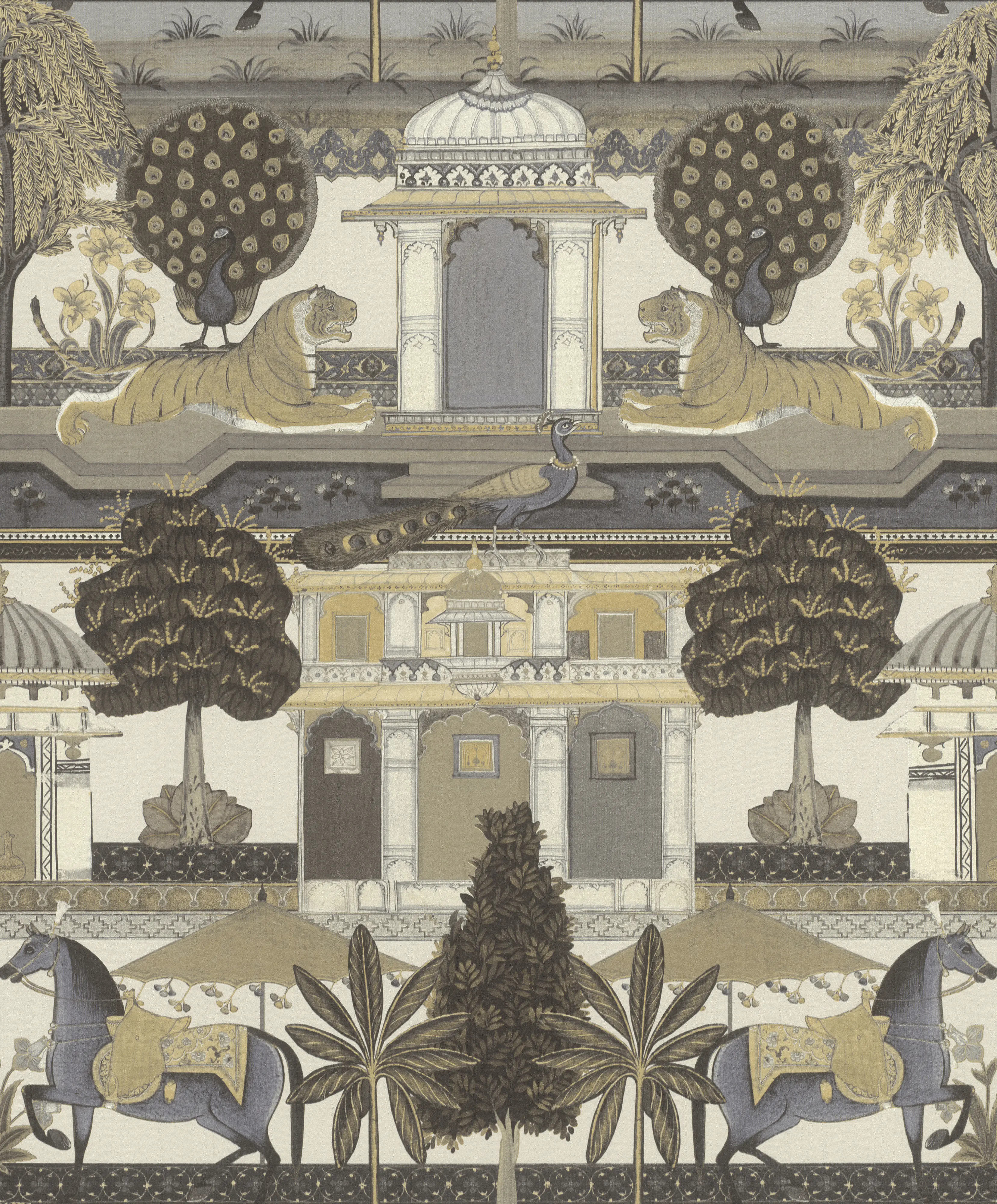 Rasch Vliestapete 746228 Beige-Hellbeige Muster & Motive 10,05 m x 0,53 m