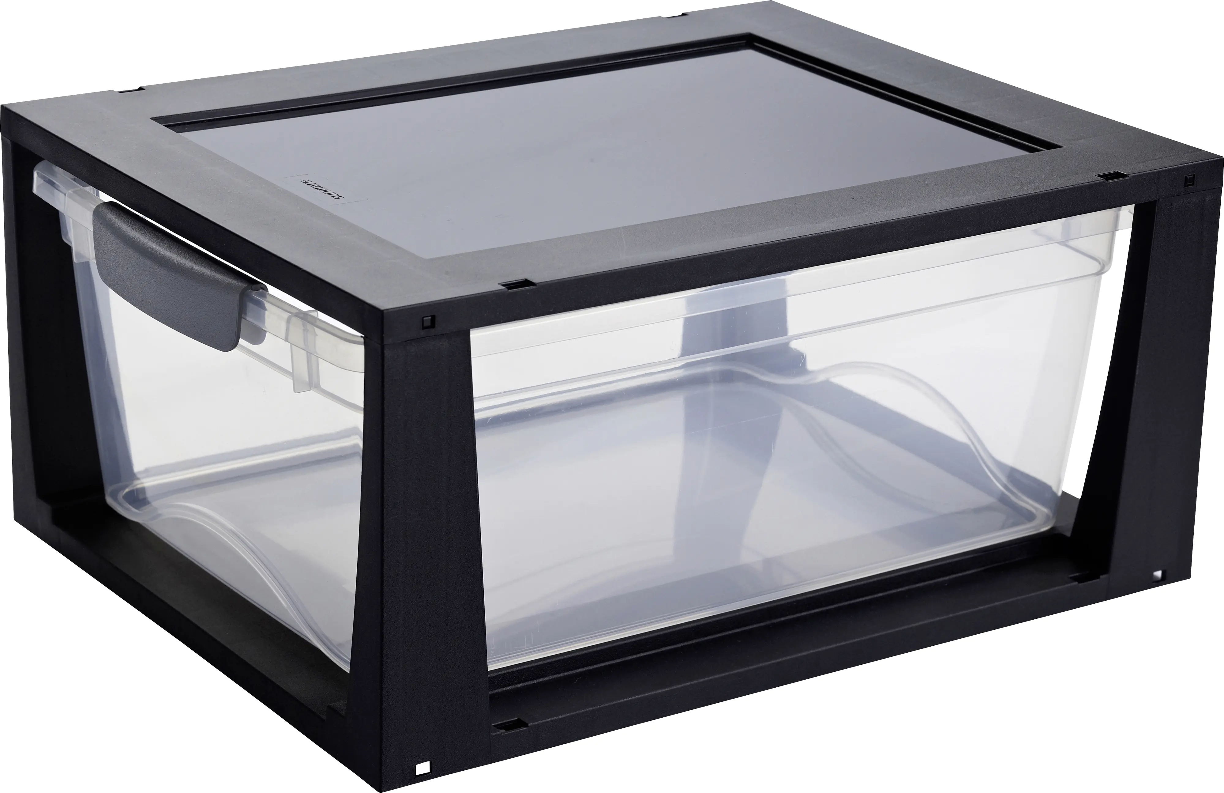 Sunware Omega Drawer unit 11L transparent schwarz