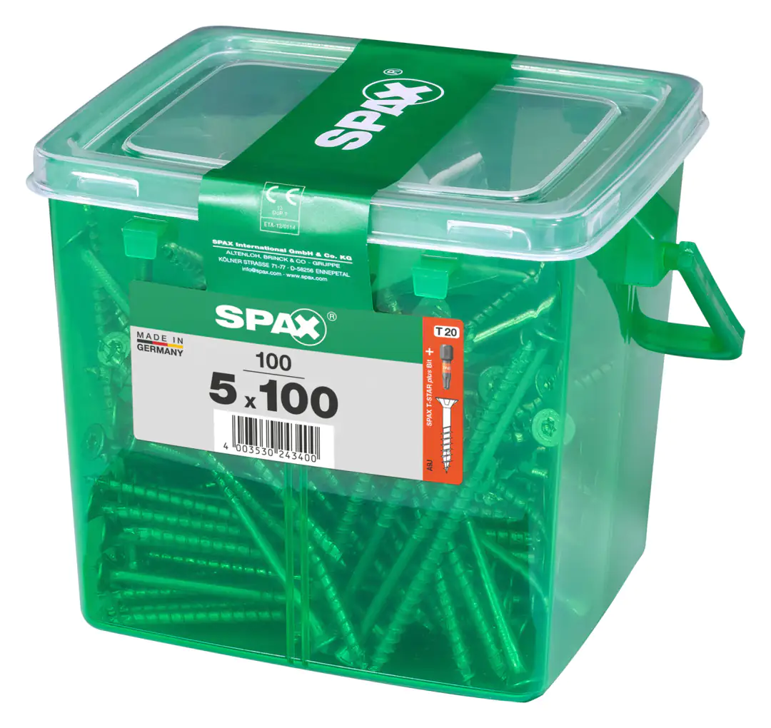 Spax Universalschrauben 5.0 x 100 mm TX 20 - 100 Stk.