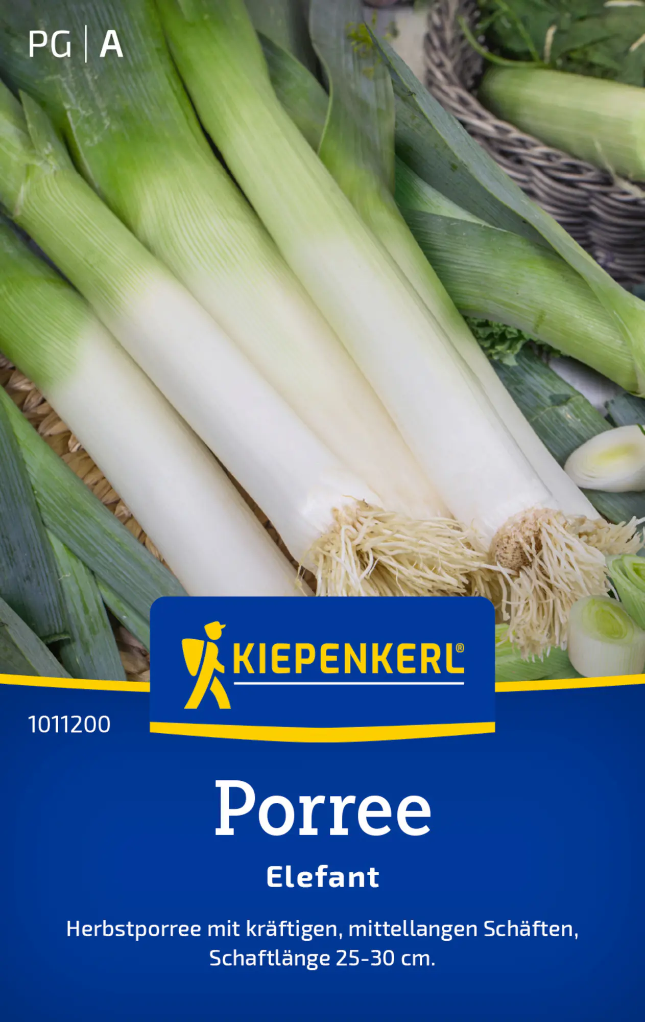 Kiepenkerl Saatgut Porree Elefant für ca. 250 Pflanzen