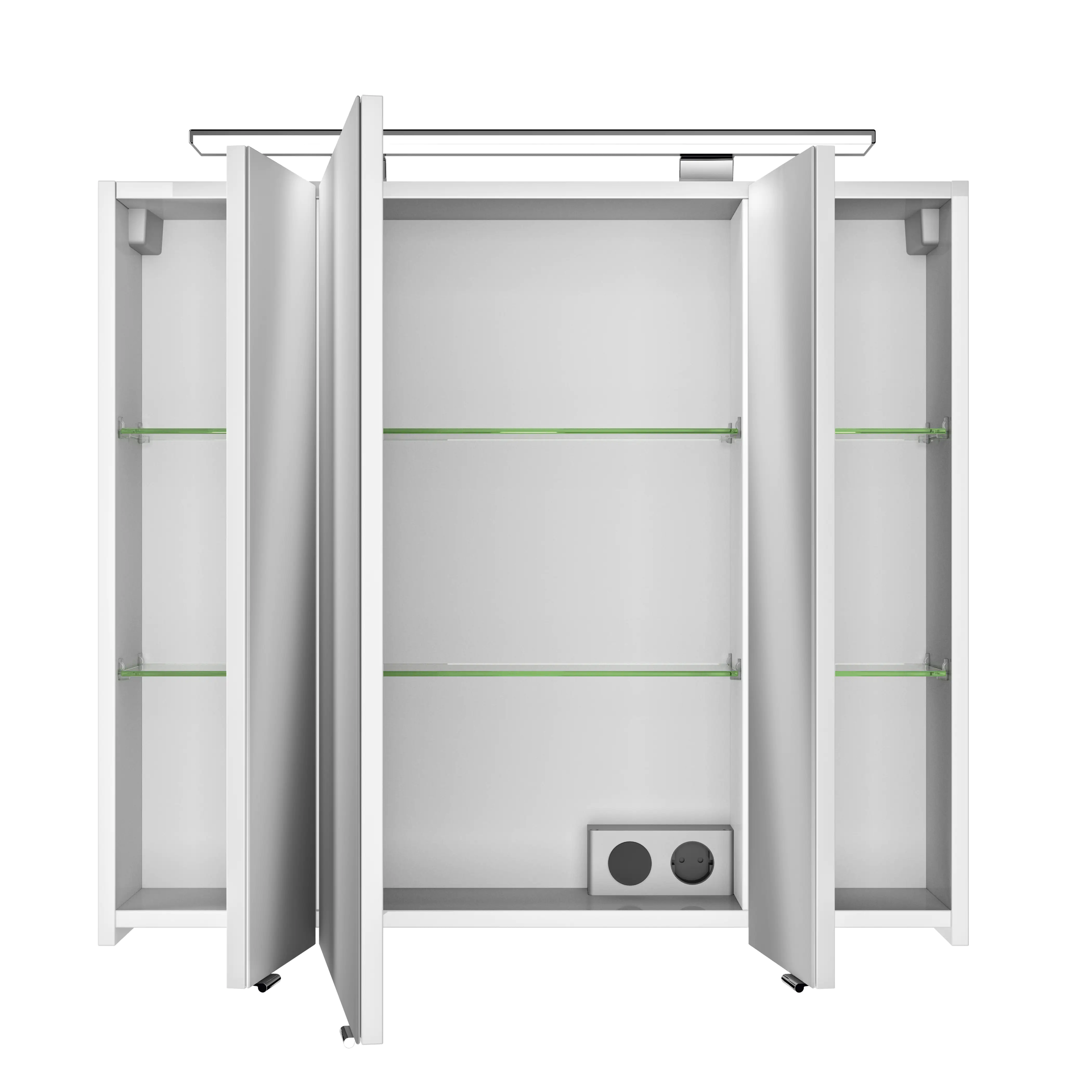 Pelipal Spiegelschrank Fokus 4010 weiß Glanz, Breite 800 mm