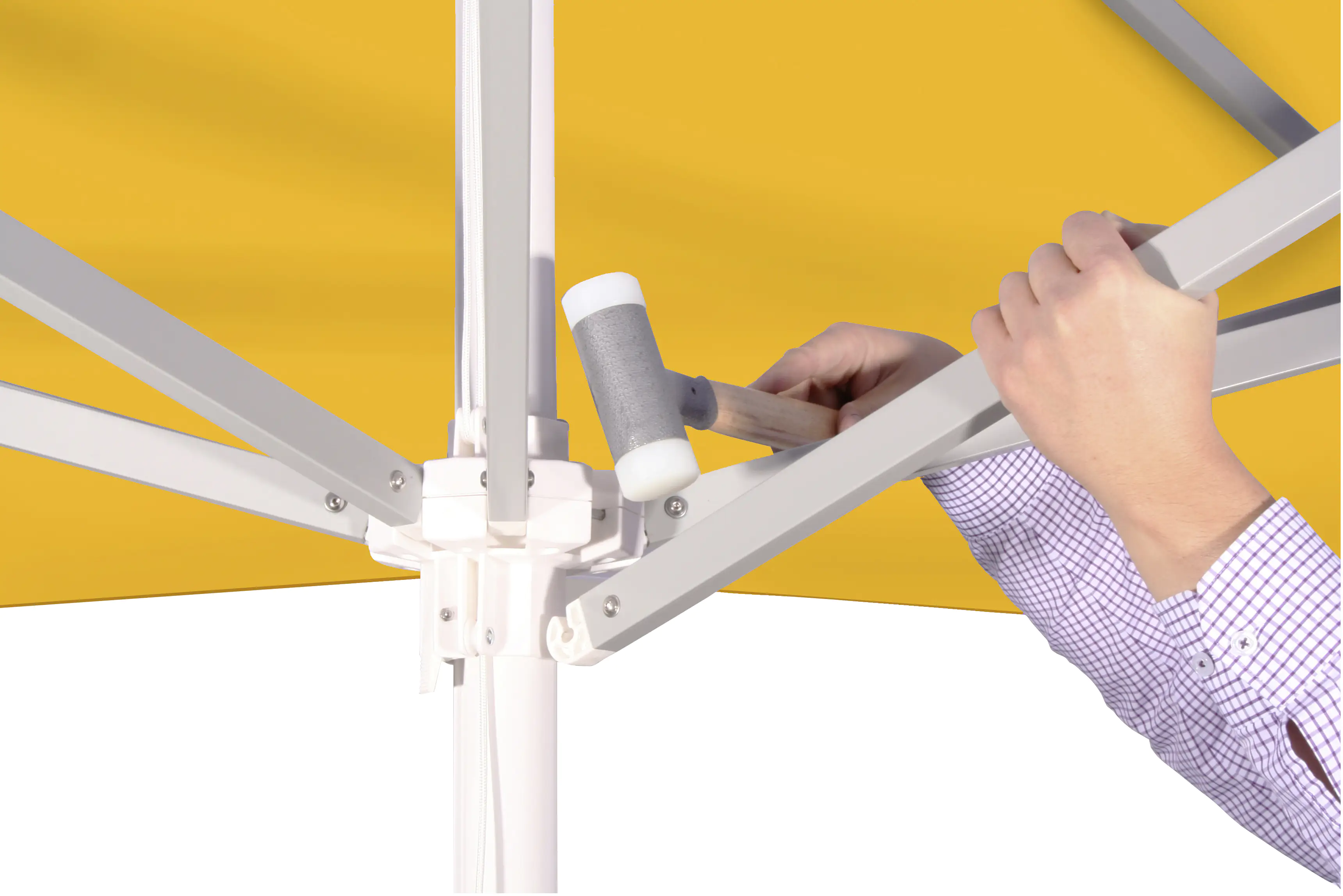 Schneider Sonnenschirm Jumbo goldgelb Ø 300 cm