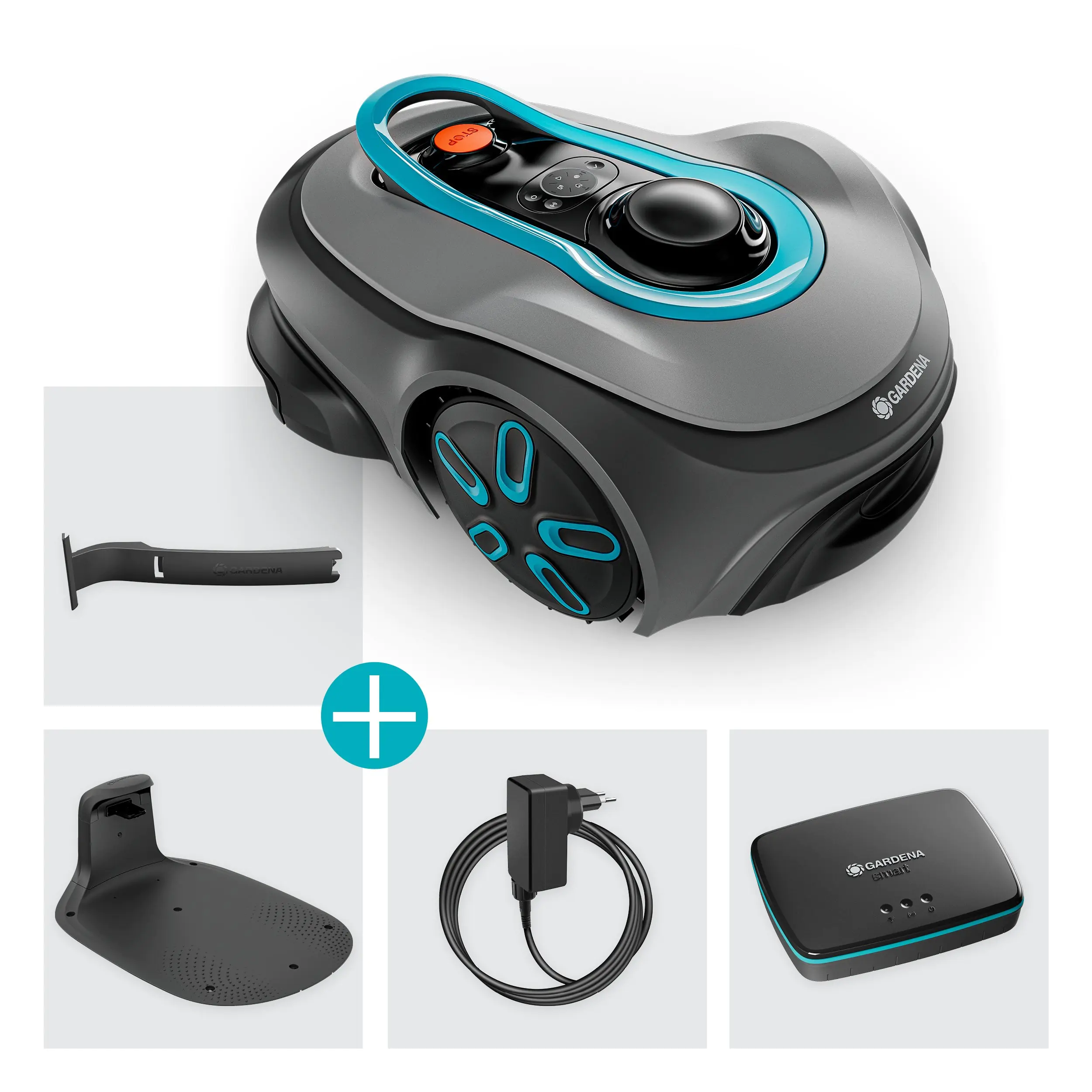 Gardena Mähroboter smart SILENO free 1.200m² Set Gardena Mähroboter smart SILENO free 1.200m² Set