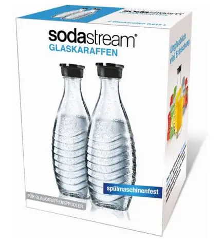 Sodastream Glaskaraffe Duo-Pack 2 x 0,6L Sodastream Glaskaraffe Duo-Pack 2 x 0,6L