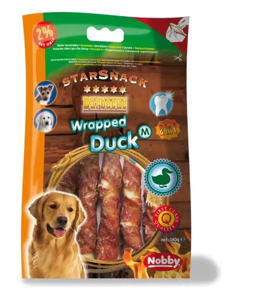 Nobby StarSnack Wrapped Duck 140 g