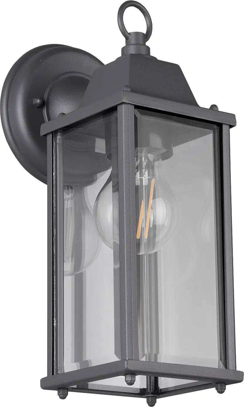 Trio Leuchten Außen-Wandleuchte Olona E27 anthrazit