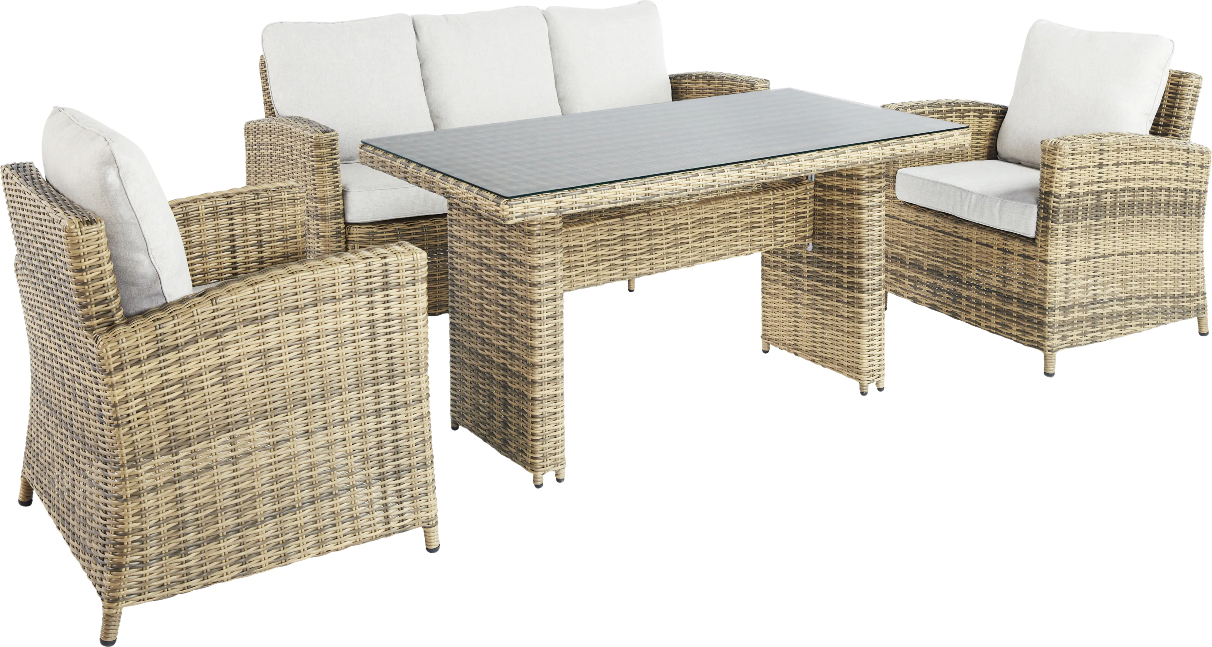 TrendLine Lounge Set Sarino inkl. Auflagen TrendLine Lounge Set Sarino inkl. Auflagen