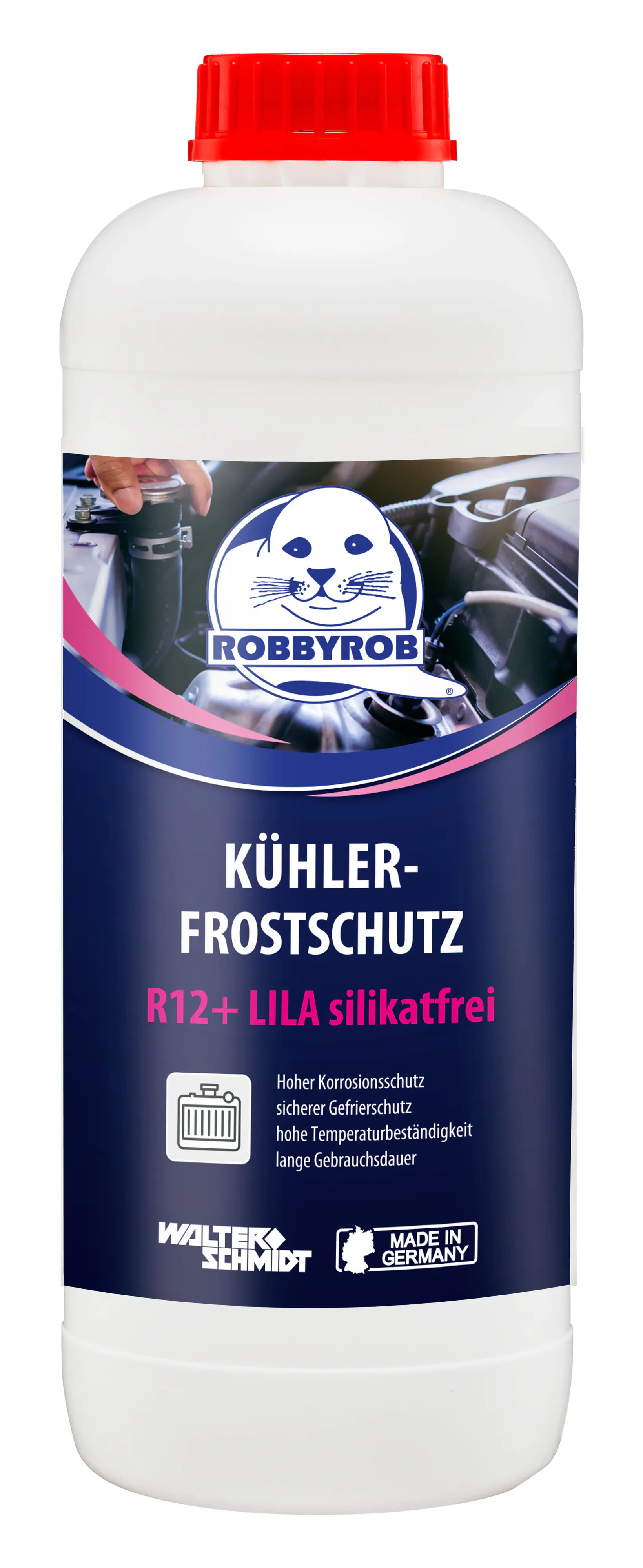 Robbyrob Kühlerfrostschutz R12+ bis -35°C gebrauchsfertig 1,5 L lila