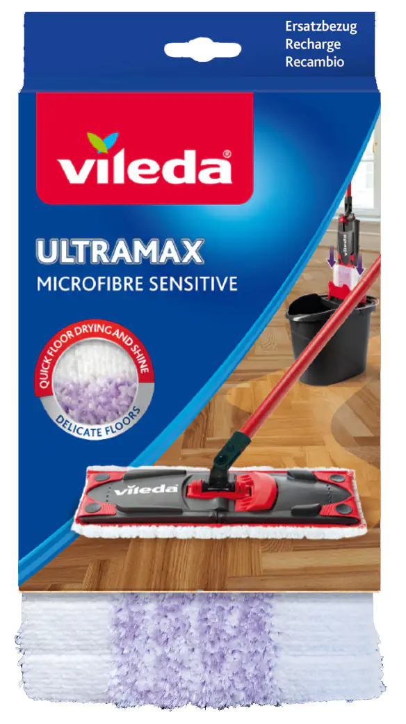 4023103212640 Vileda Wischbezug Ultramax Sensitive 35,5 cm