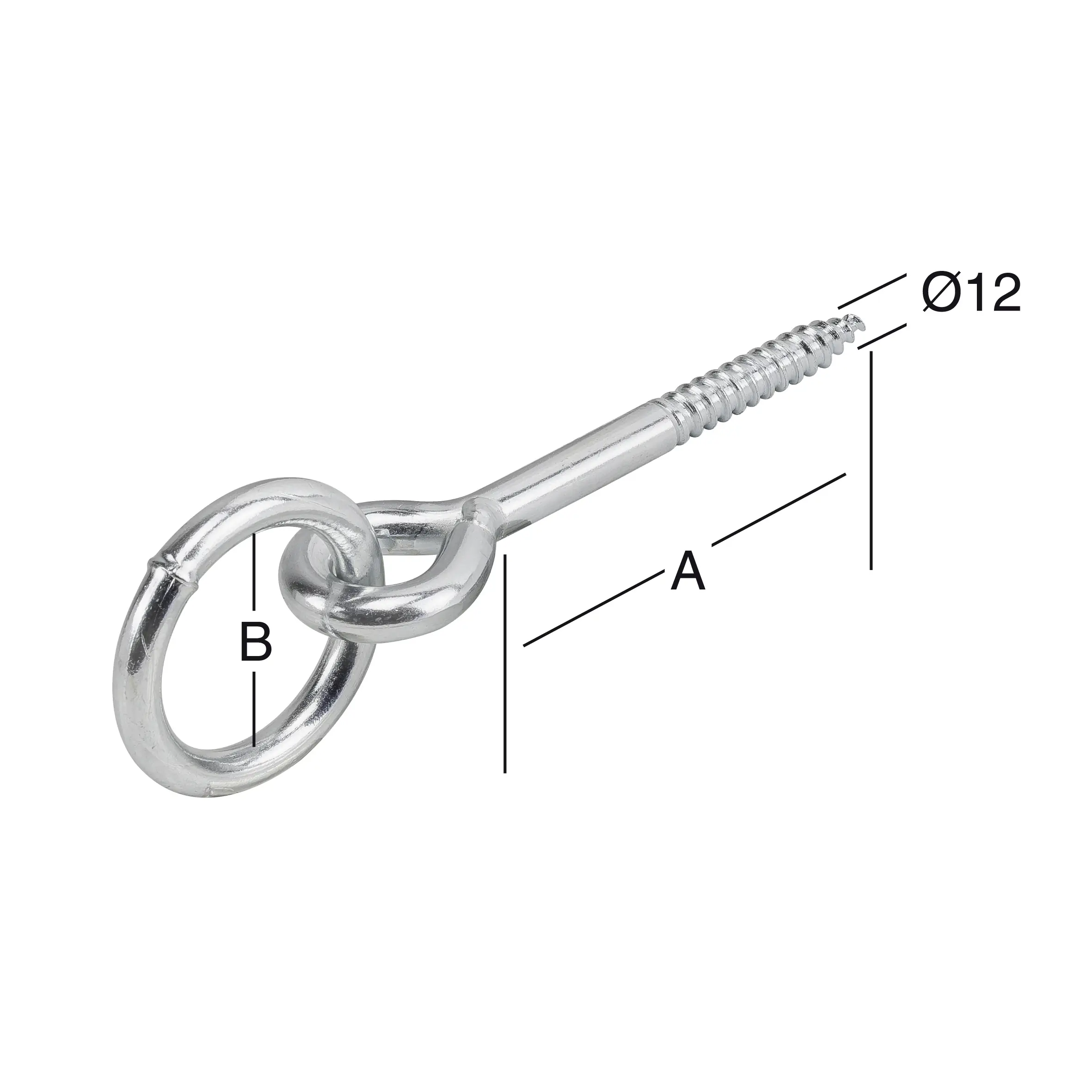 Vormann Barrenringe verzinkt 98 x 45 mm