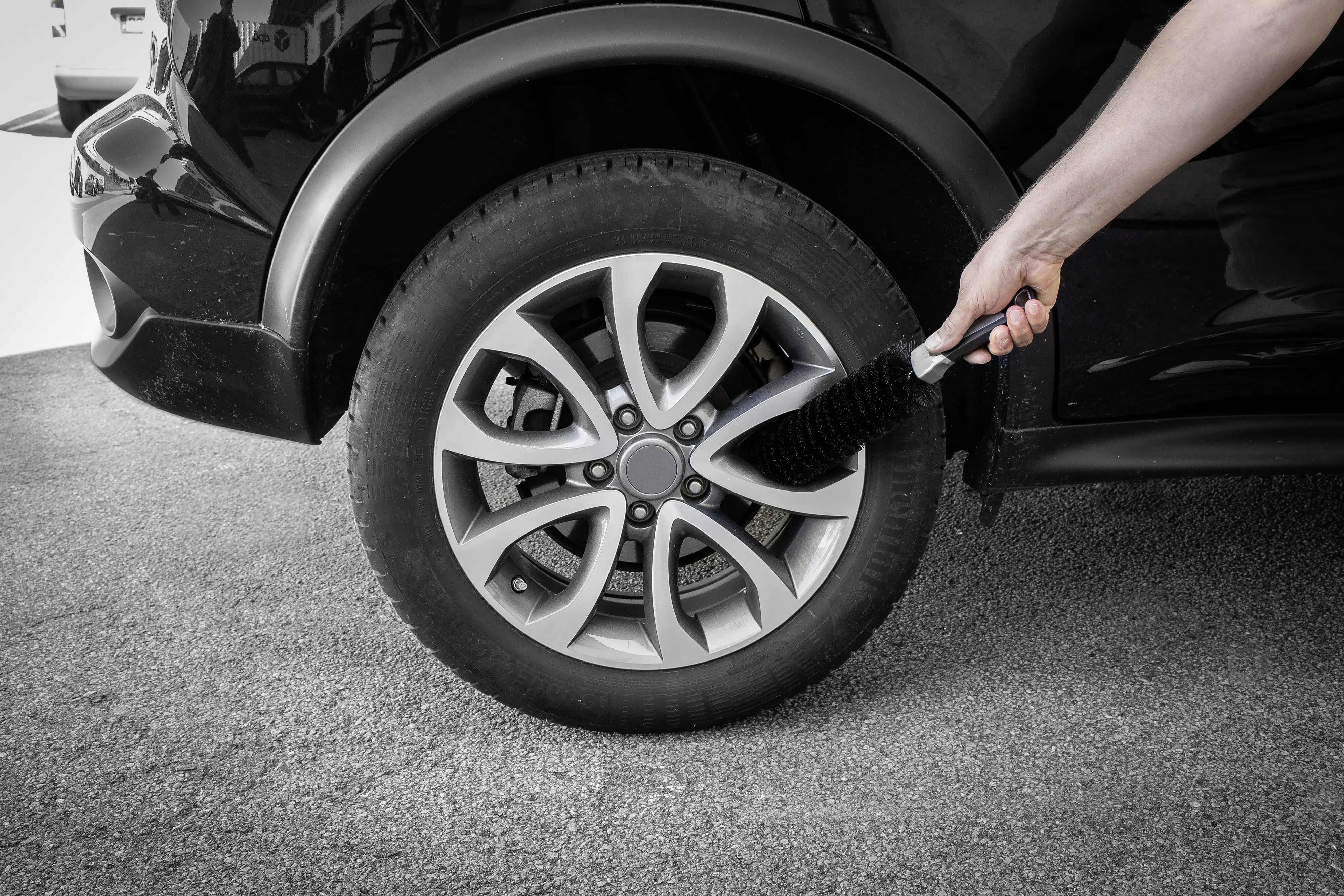 APA Felgenbürste Silver-Duo