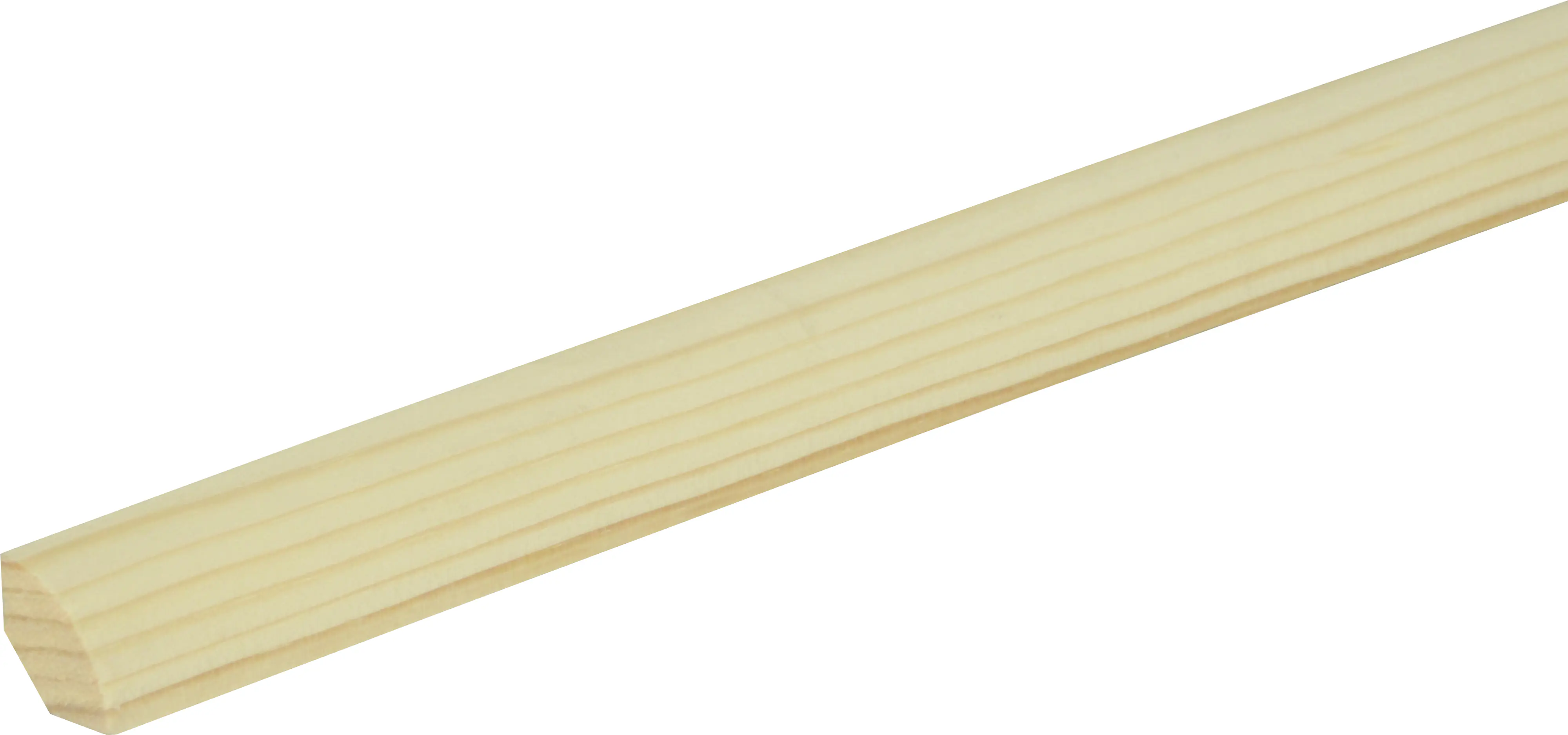 FN Neuhofer Viertelrundstab 100 cm 18 x 18 mm Fichte/Kiefer