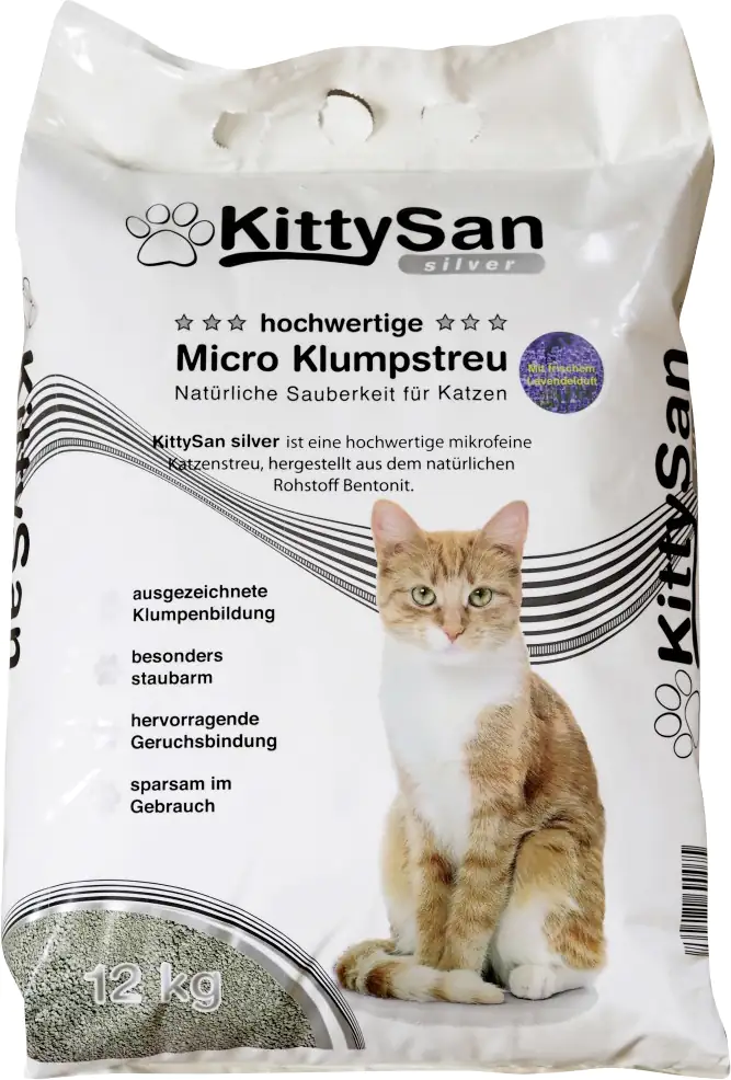 Kittysan silver Lavendel Inhalt: 12 kg