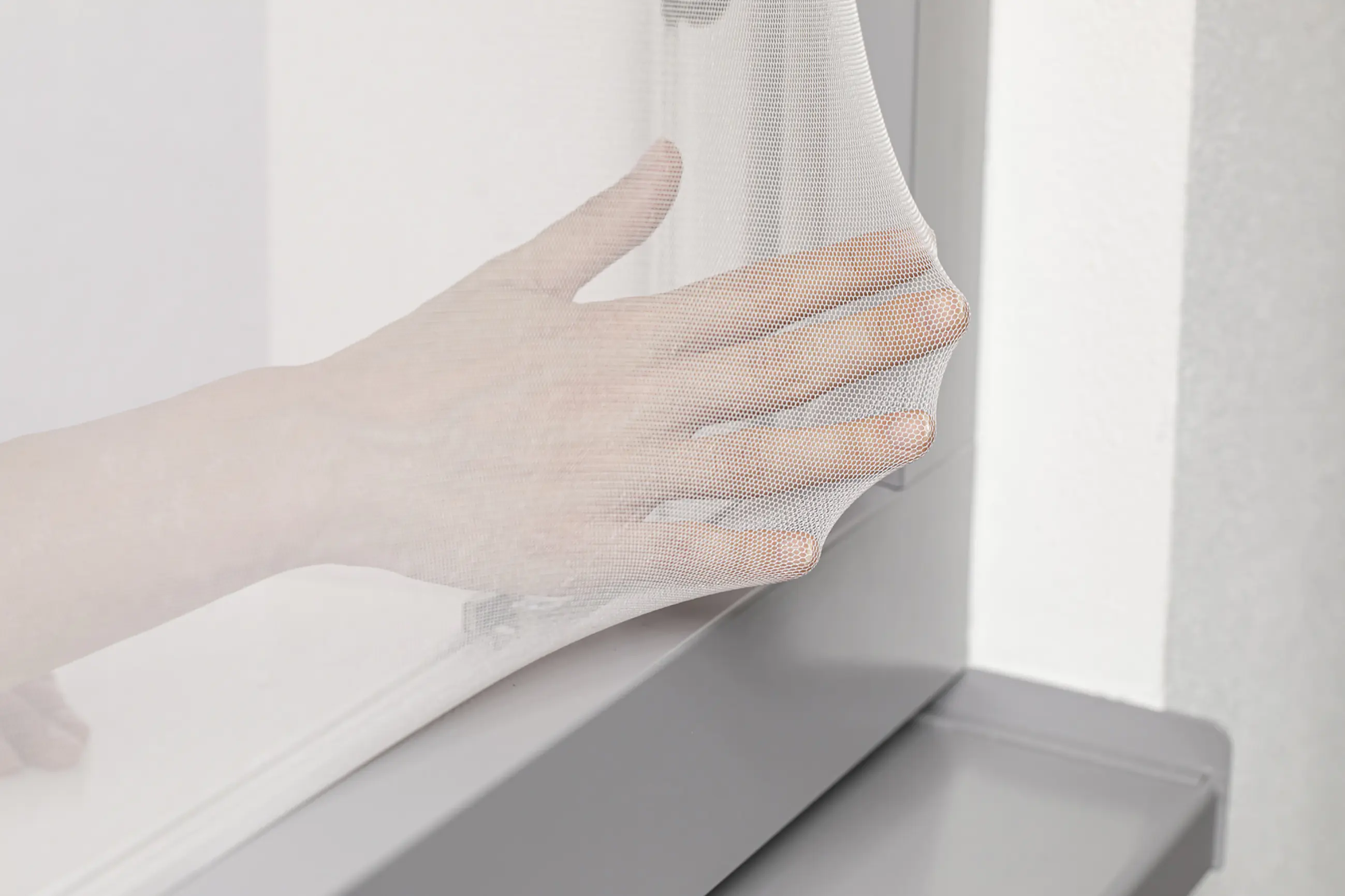 Primaster Fliegengitter Elastic 130 x 150 cm weiß/weiß kürzbar Primaster Fliegengitter Elastic 130 x 150 cm weiß/weiß kürzbar