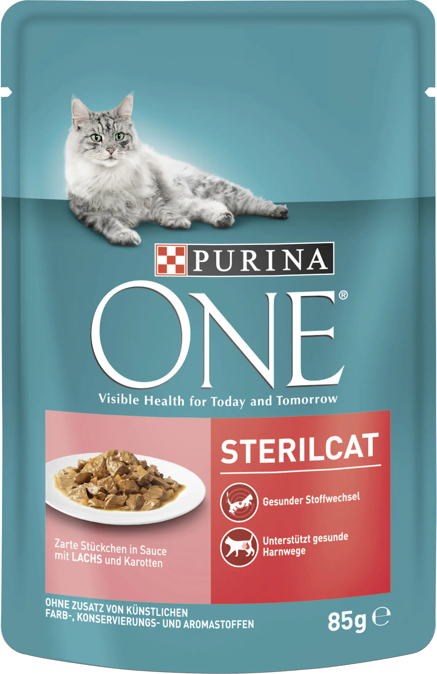 Purina ONE Sterilcat Lachs Katzennassfutter 85 g Purina ONE Sterilcat Lachs Katzennassfutter 85 g