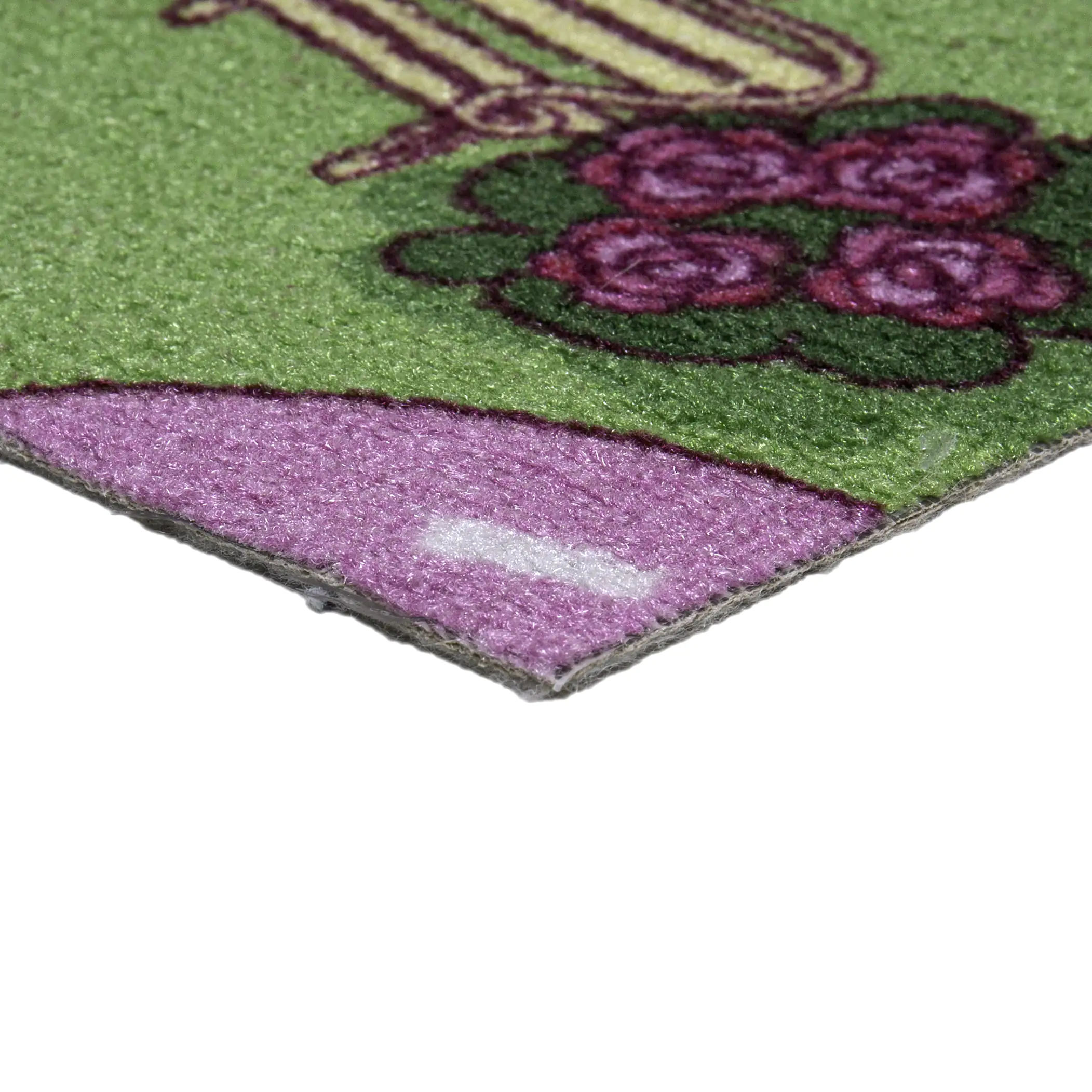 Andiamo Kinderteppich Straßenteppich Sweet Town nach Maß pink 4 m breit