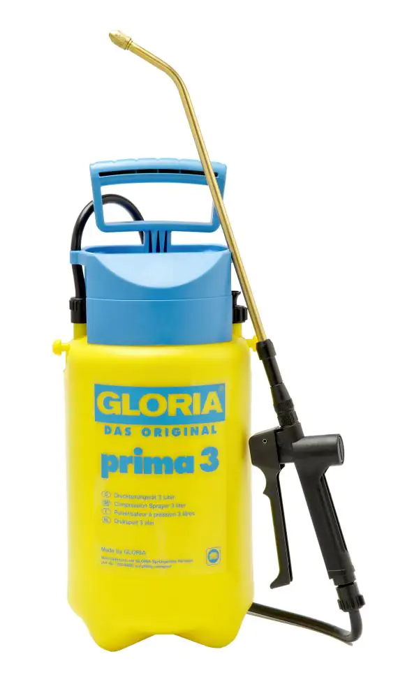 Gloria Drucksprühgerät Prima 3 mit Messingdüse 3 L Gloria Drucksprühgerät Prima 3 mit Messingdüse 3 L
