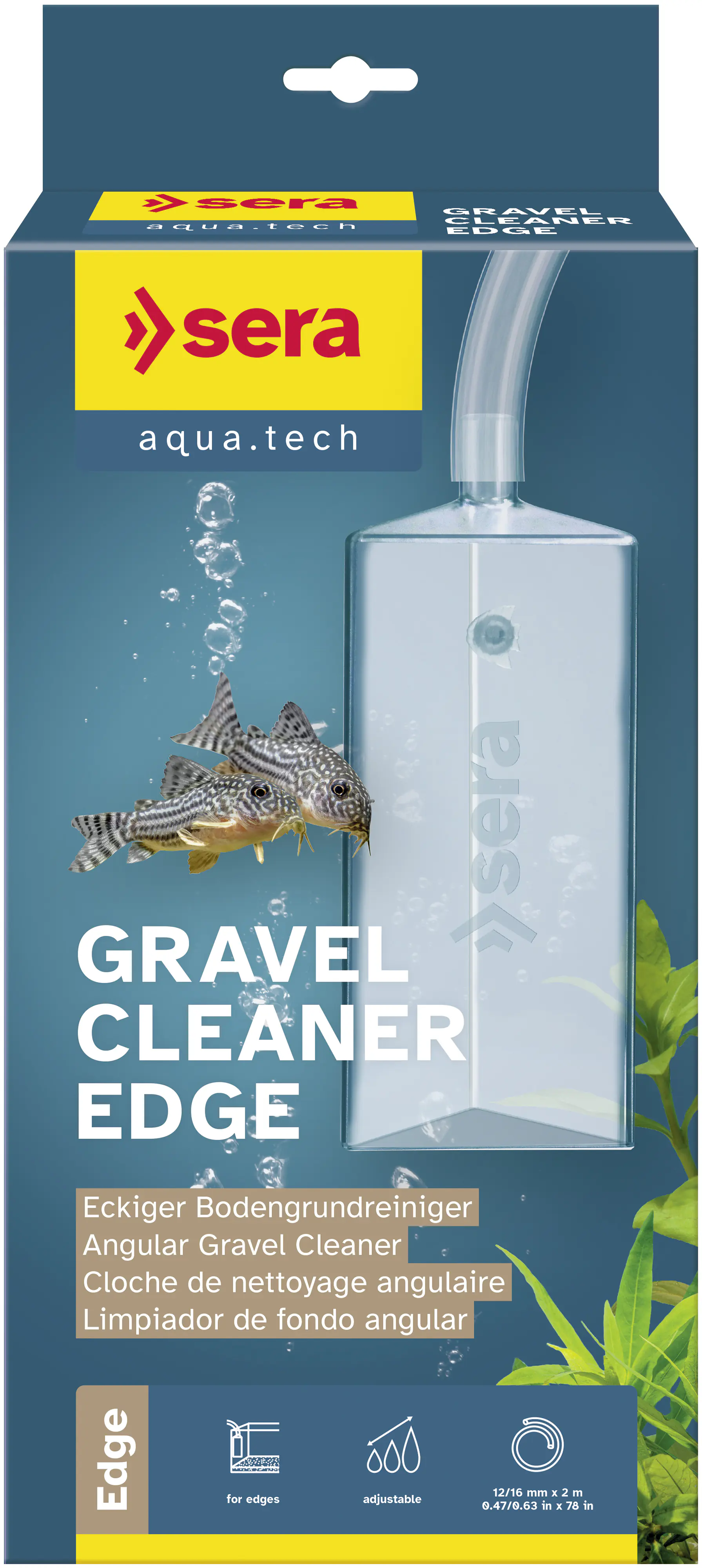 Sera Aquariumzubehör Bodenreiniger Gravel Cleaner Edge