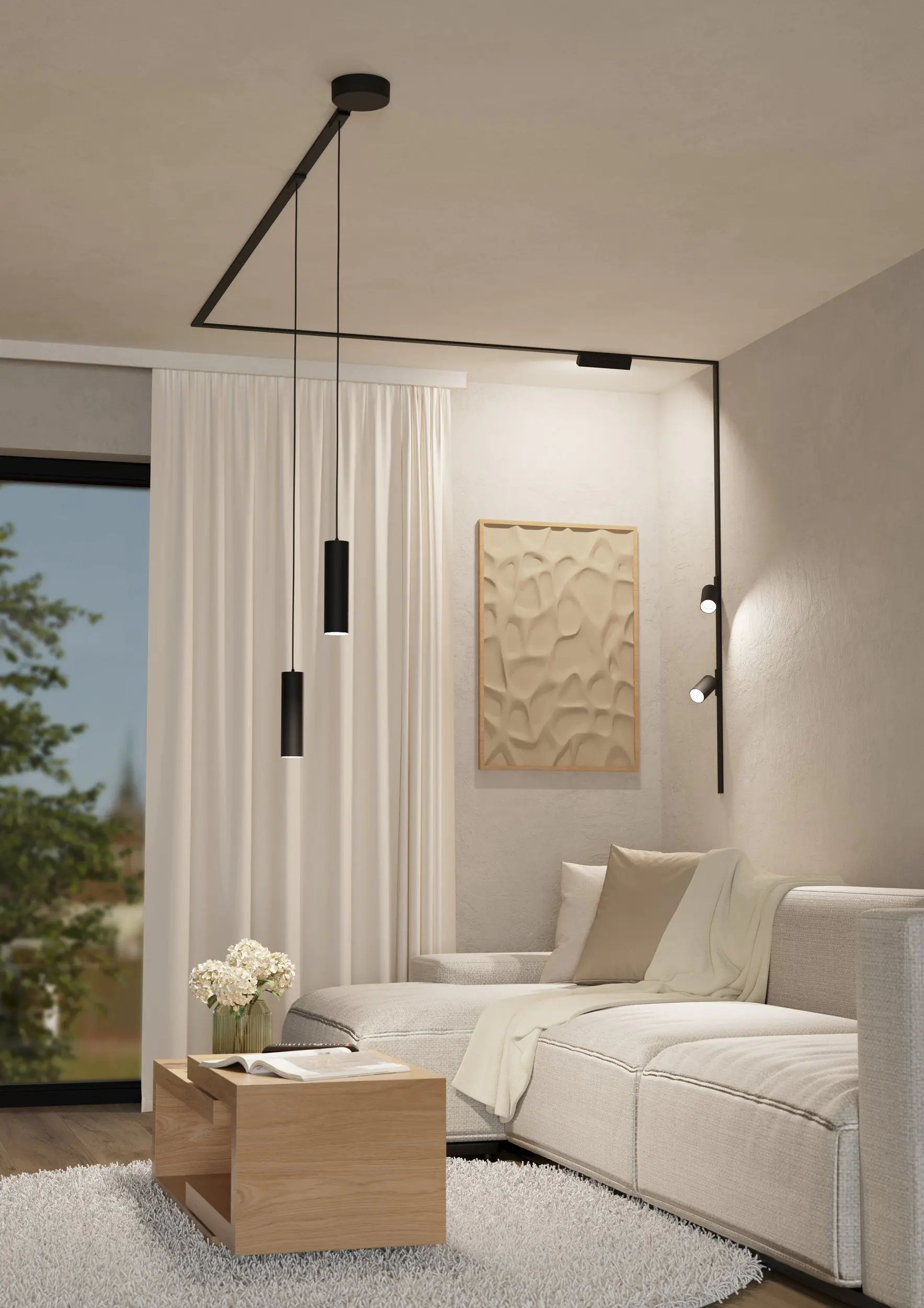 Eglo LED Pendelleuchte TPlus Pendant 6W, Kunststoff schwarz Eglo LED Pendelleuchte TPlus Pendant 6W, Kunststoff schwarz