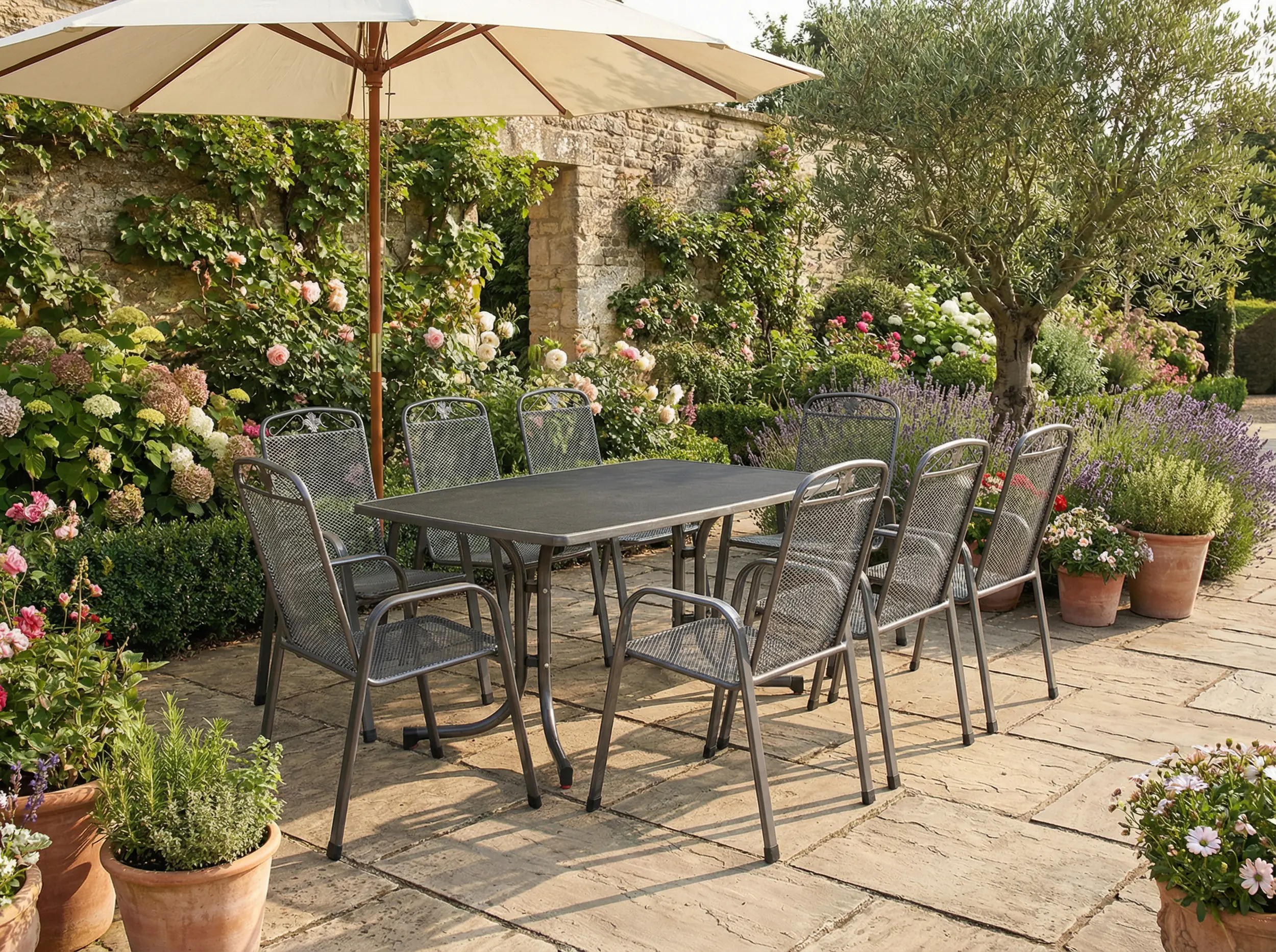 Garten-Essgruppe Boulevard 8 Personen