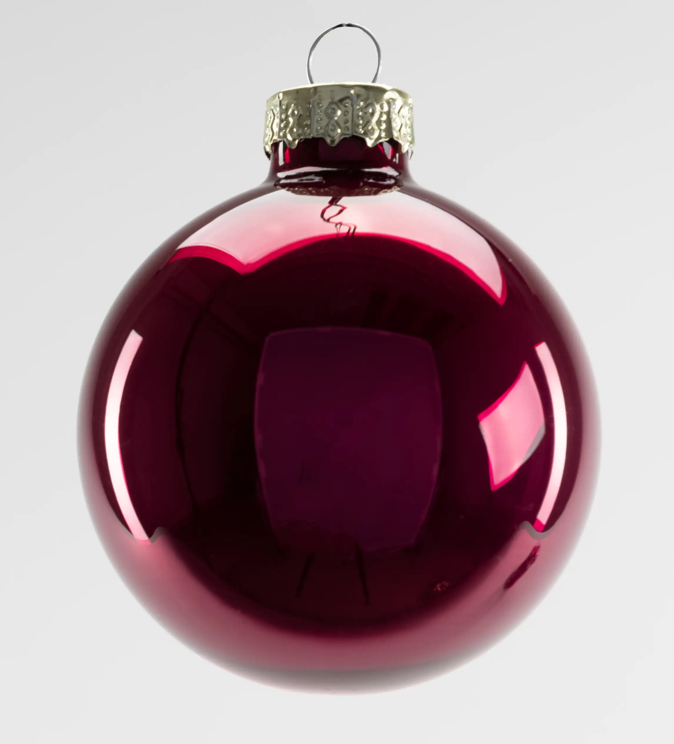 4333692537681 TrendLine Weihnachtskugeln aus Glas Ø 8 cm magnolienrosa 6 Stück