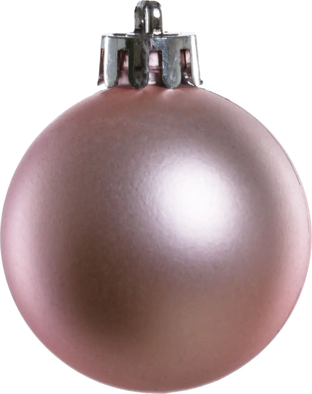 2076601551102_02 TrendLine Weihnachtskugeln bruchfest, langlebig Ø 4 cm rosé 16 Stück