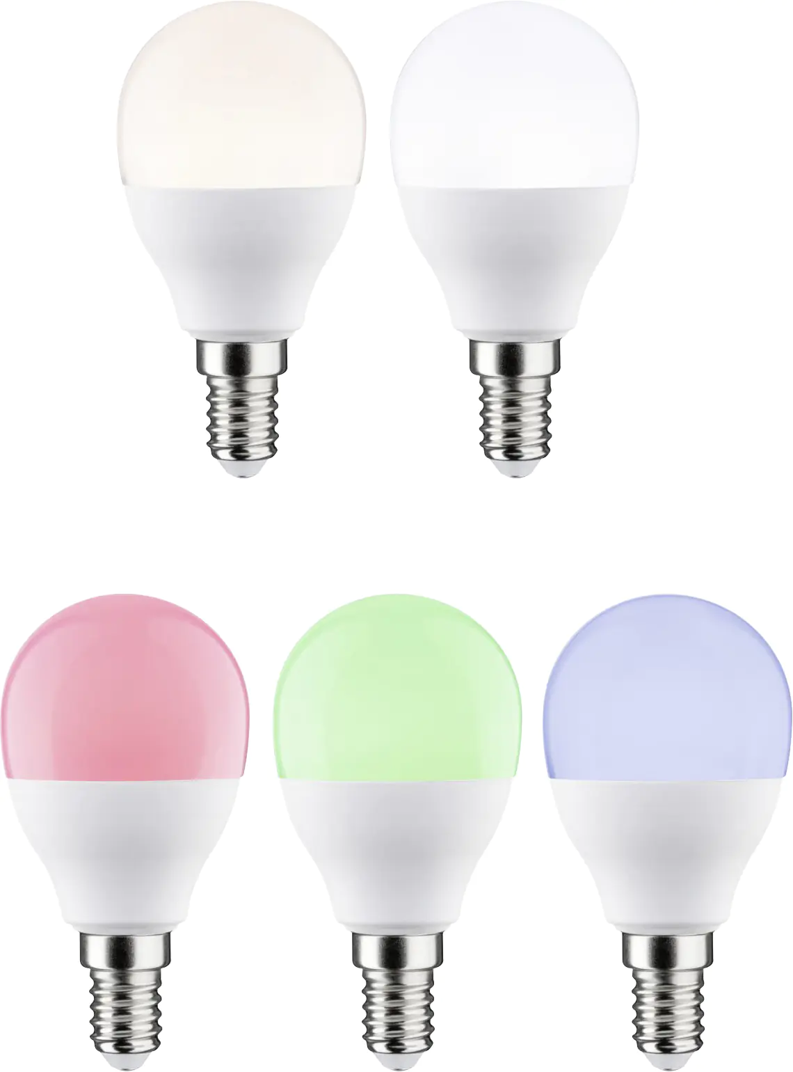 Paulmann LED Tropfenlampe ZigBee E14 5 W RGBW 3er-Pack