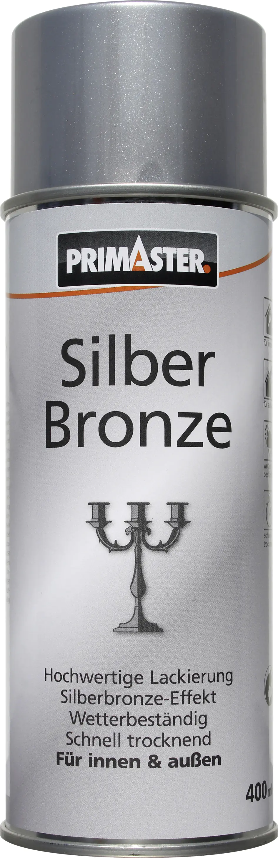 Primaster Lackspray 400 ml silberbronze