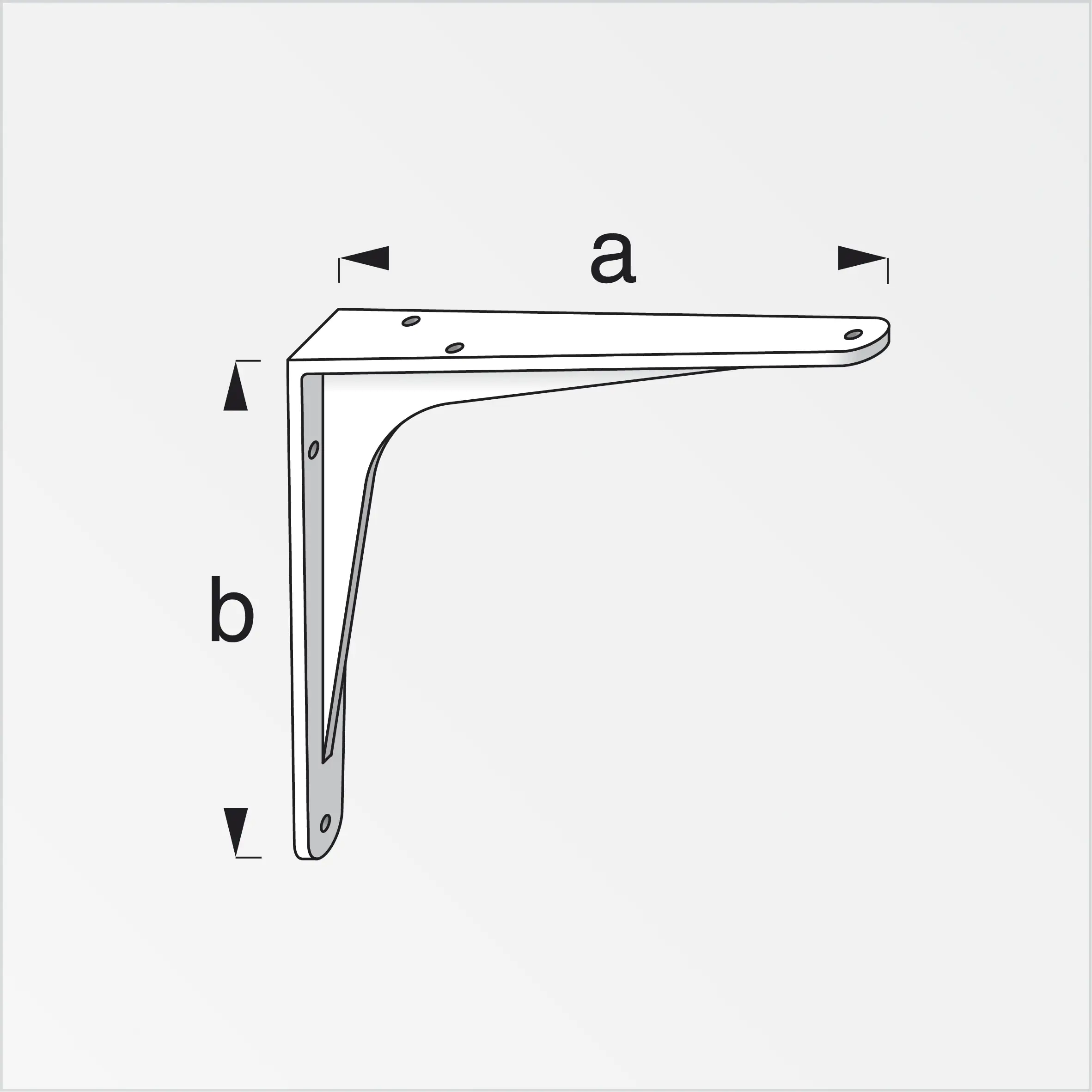 alfer Profi-Konsole 125 x 150 mm