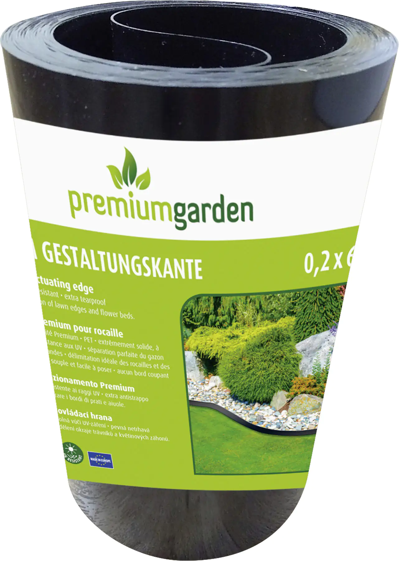 Premium Garden Gestaltungskante 0,2 x 6 m
