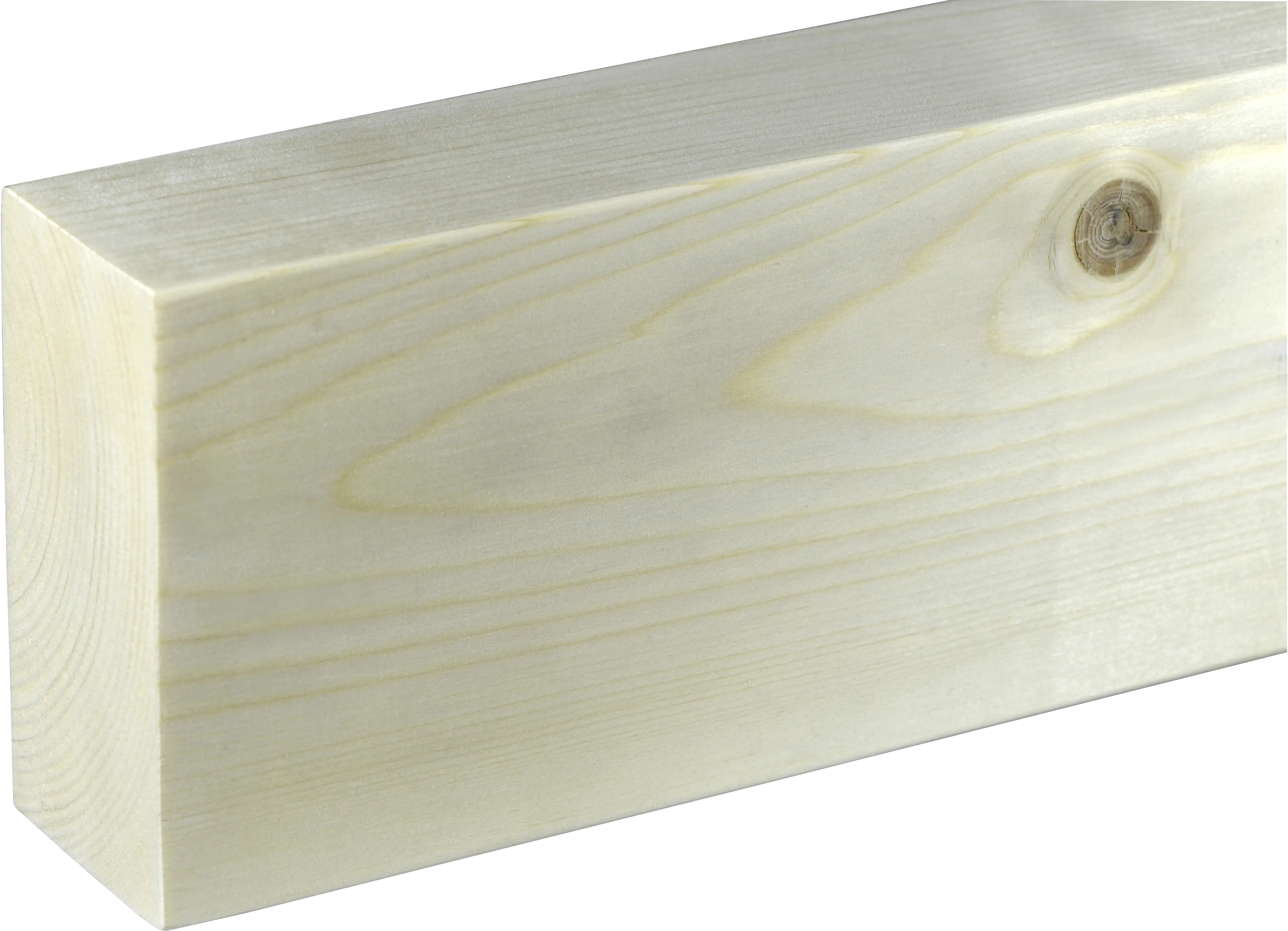 FN Neuhofer Rahmenholz gerundet 100 cm 115 x 55 mm Fichte