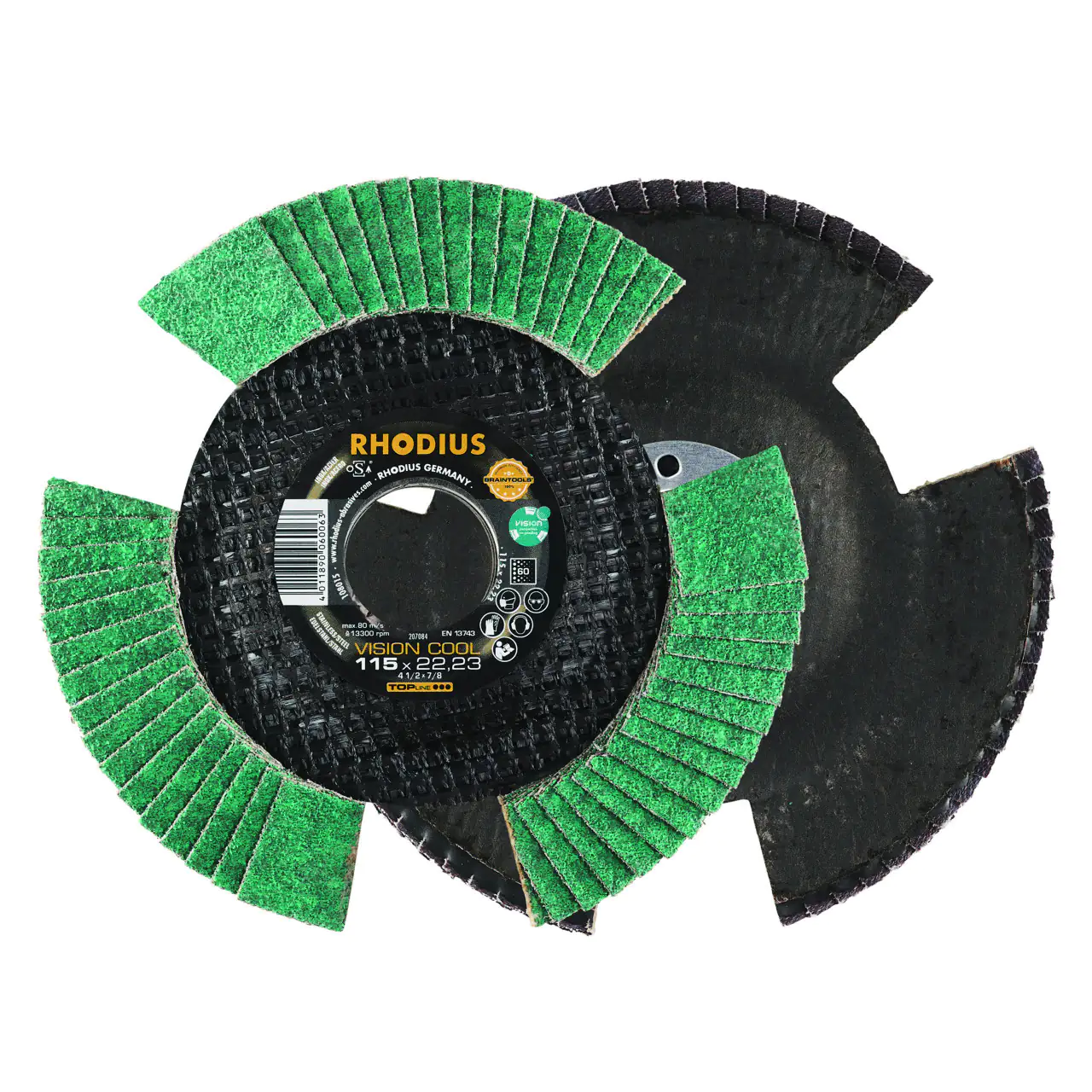 Rhodius Schleifscheibe Vision K60 Stahl Ø 115 mm Bohrung 22,23 mm Rhodius Schleifscheibe Vision K60 Stahl Ø 115 mm Bohrung 22,23 mm